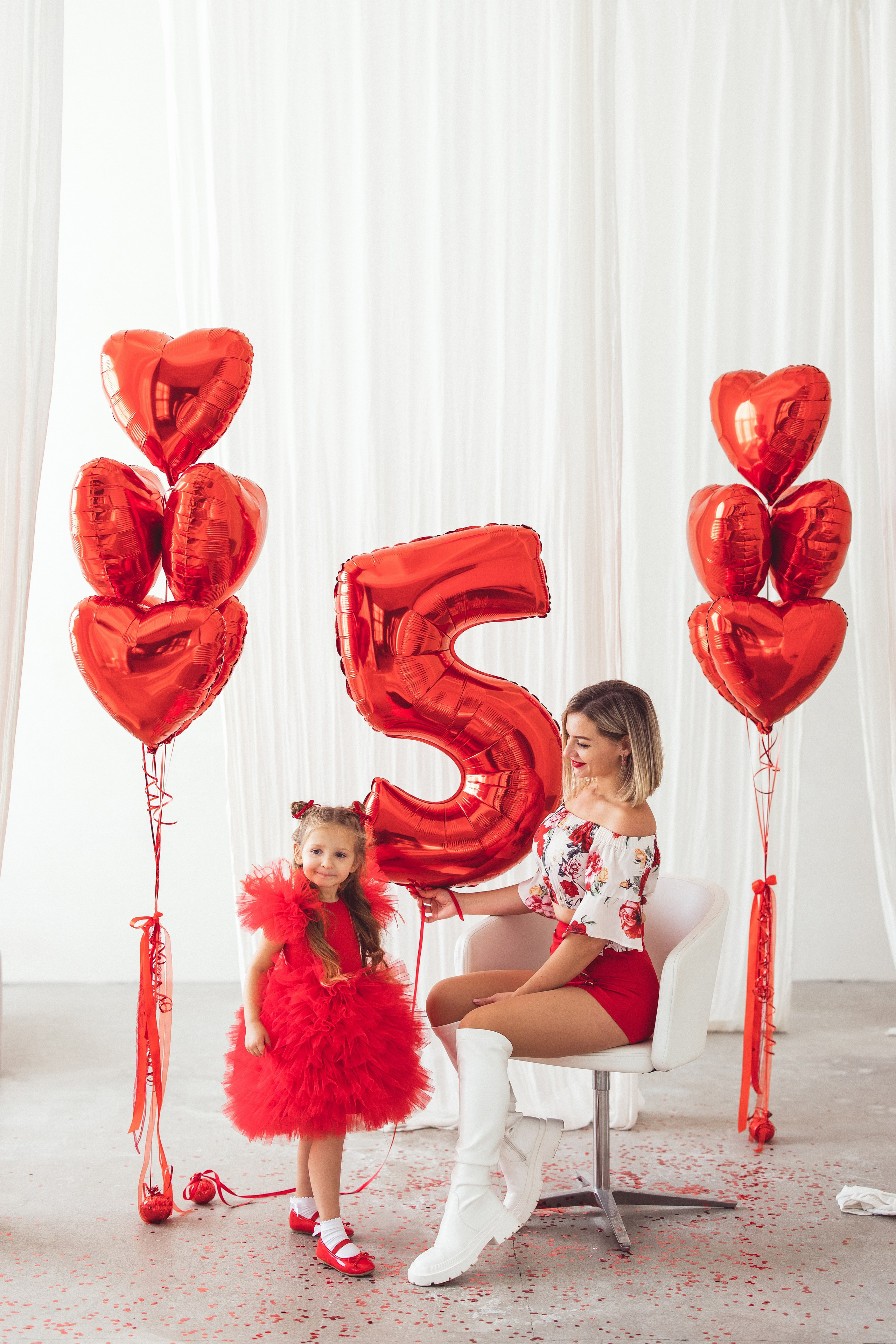 Верочке 5 лет, фотостудия «НАТУРА». Семейный и детский фотограф в Краснодаре Анна Трашкова