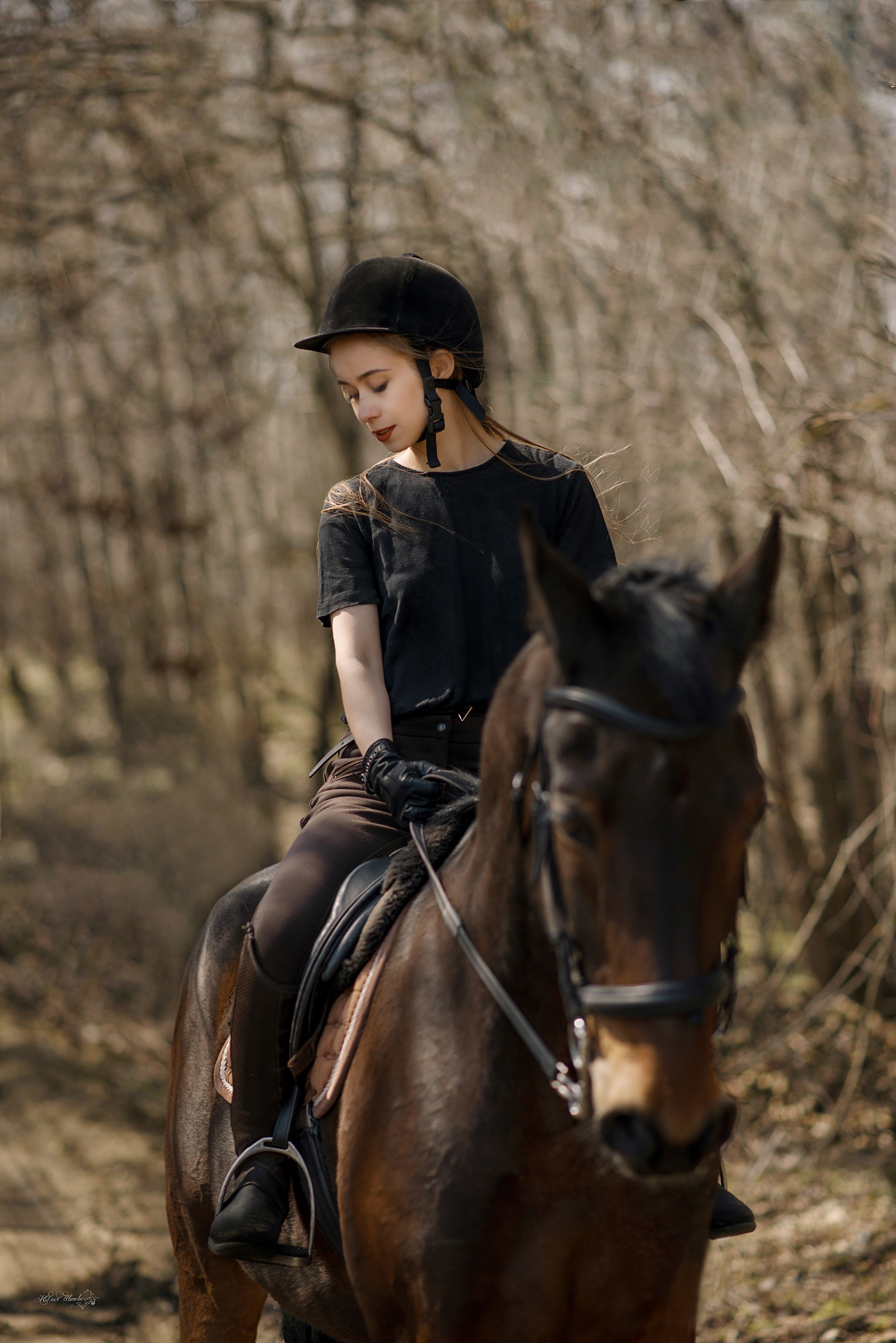 Ксения и Минебал. Конный фотограф в Саратове Юлия Иванова