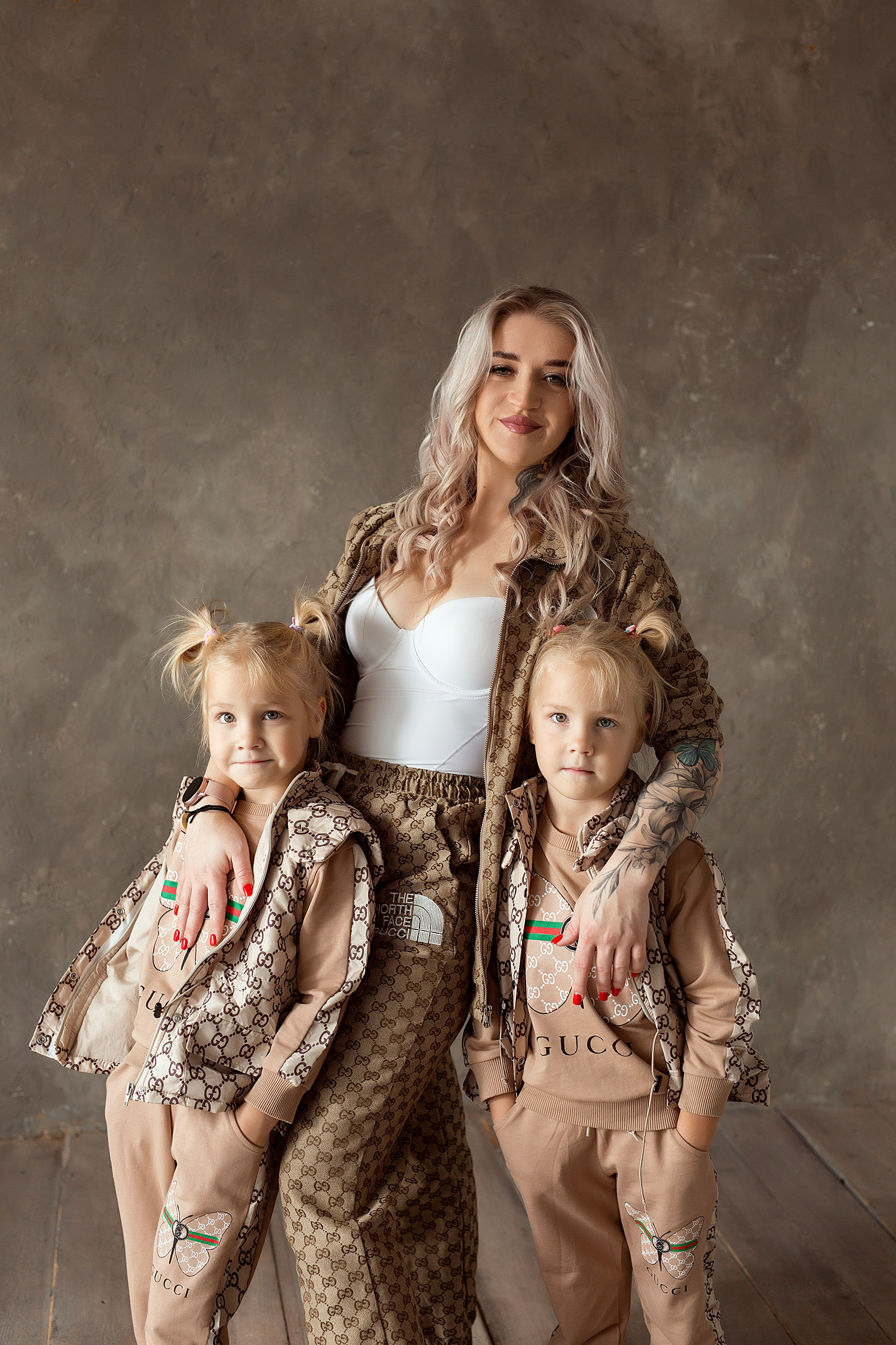 Анна с Евой и Ярой. Людмила Далидович топовый семейный фотограф Находка/Владивосток