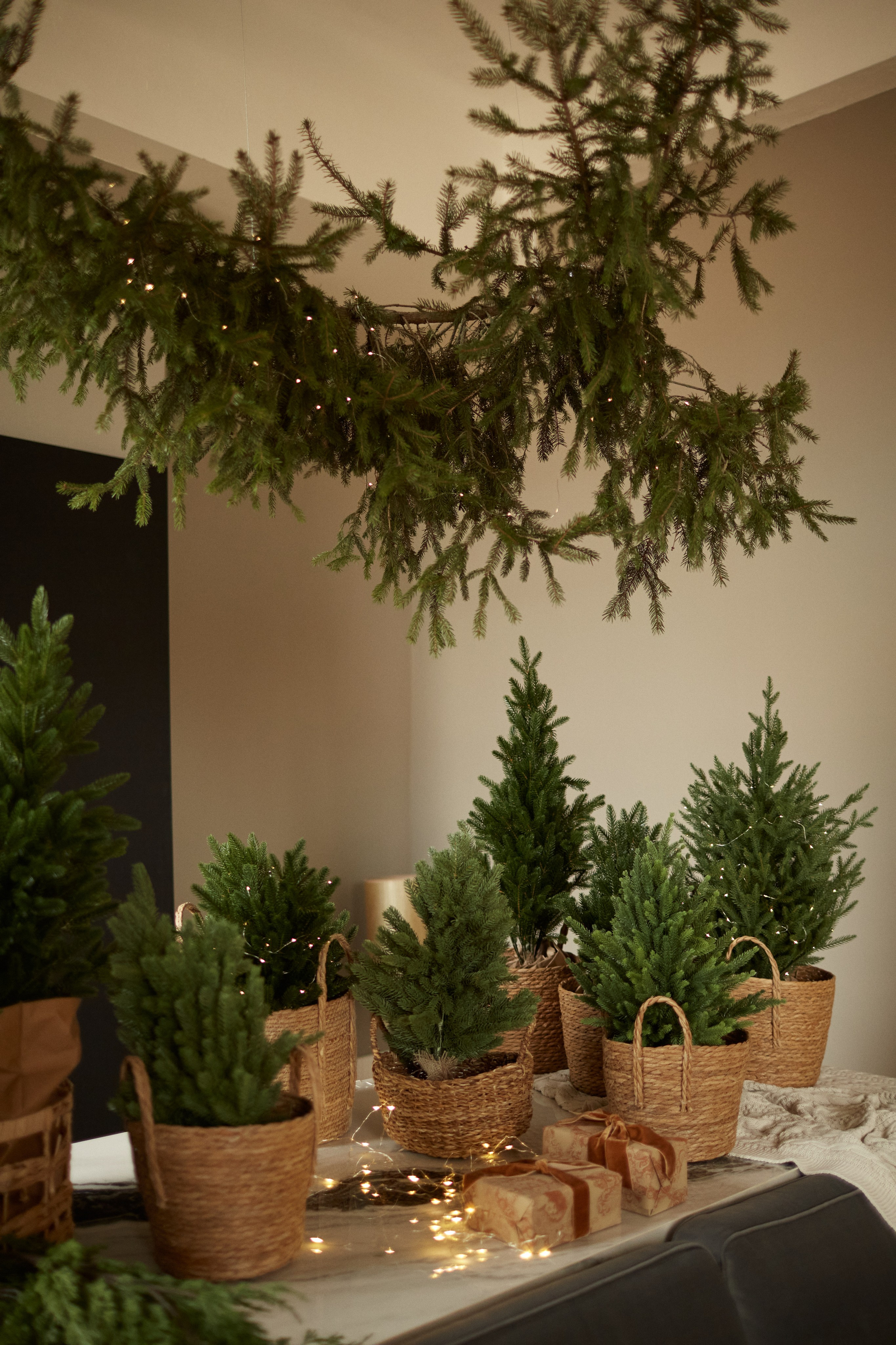 Новогодний интерьер фотостудии «Паркет», город Краснодар. Семейный и детский фотограф в Краснодаре Анна Трашкова