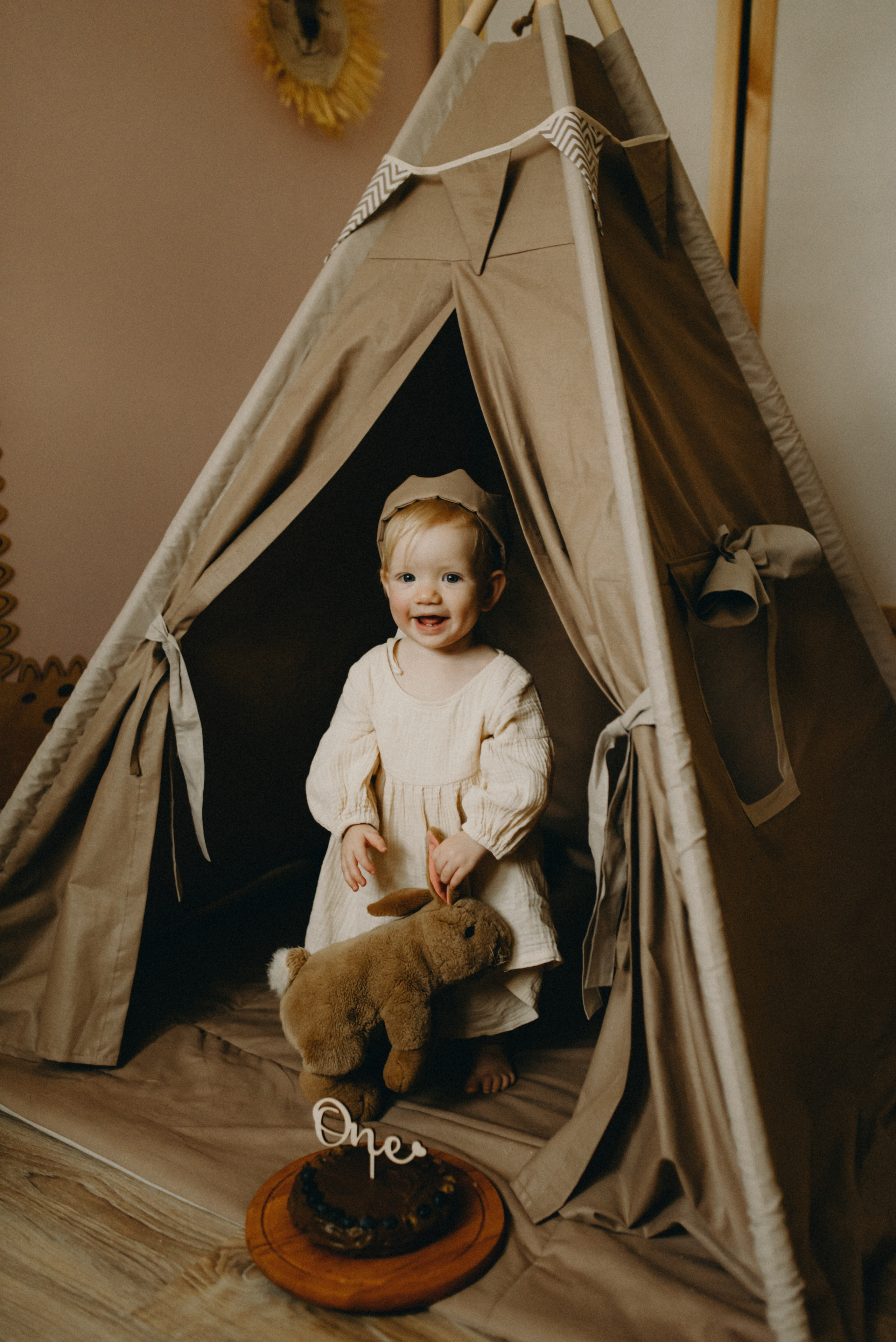 В годик для чудесной малышки. Фотограф Алексин, Тула