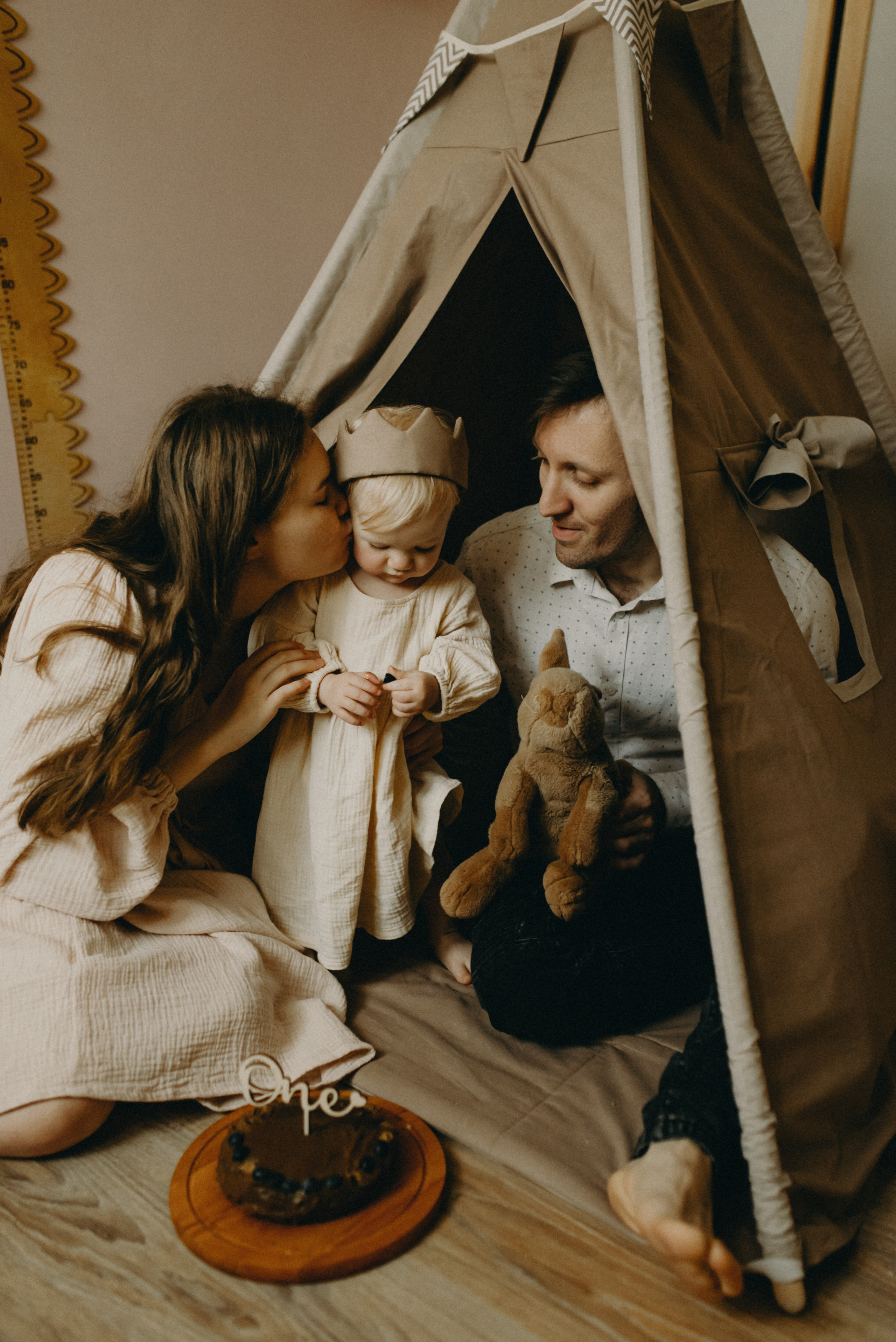 В годик для чудесной малышки. Фотограф Алексин, Тула