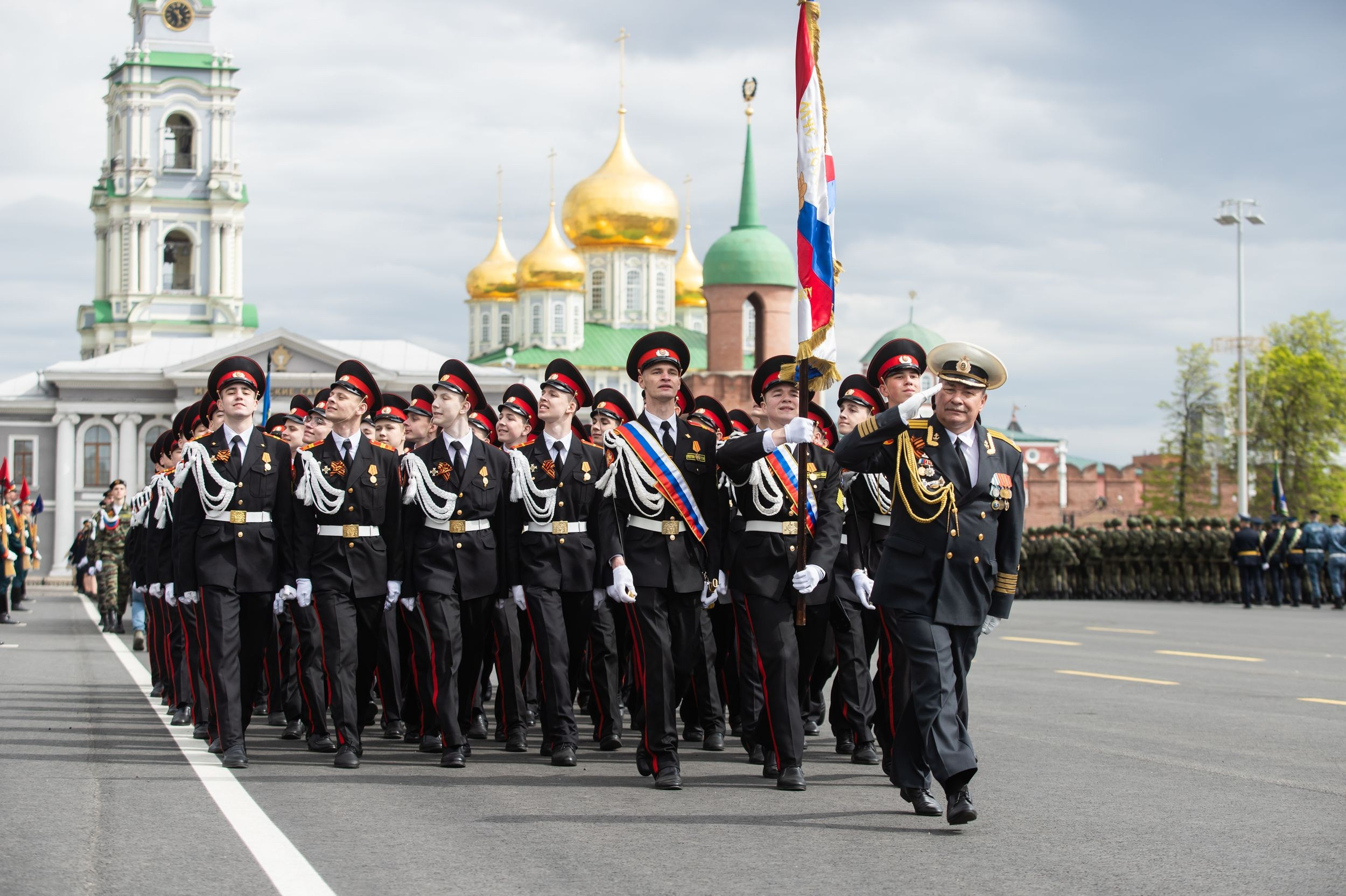 Генеральная репетиция Парада Победы (5 мая 2024). Репортажный фотограф Алексей Пирязев