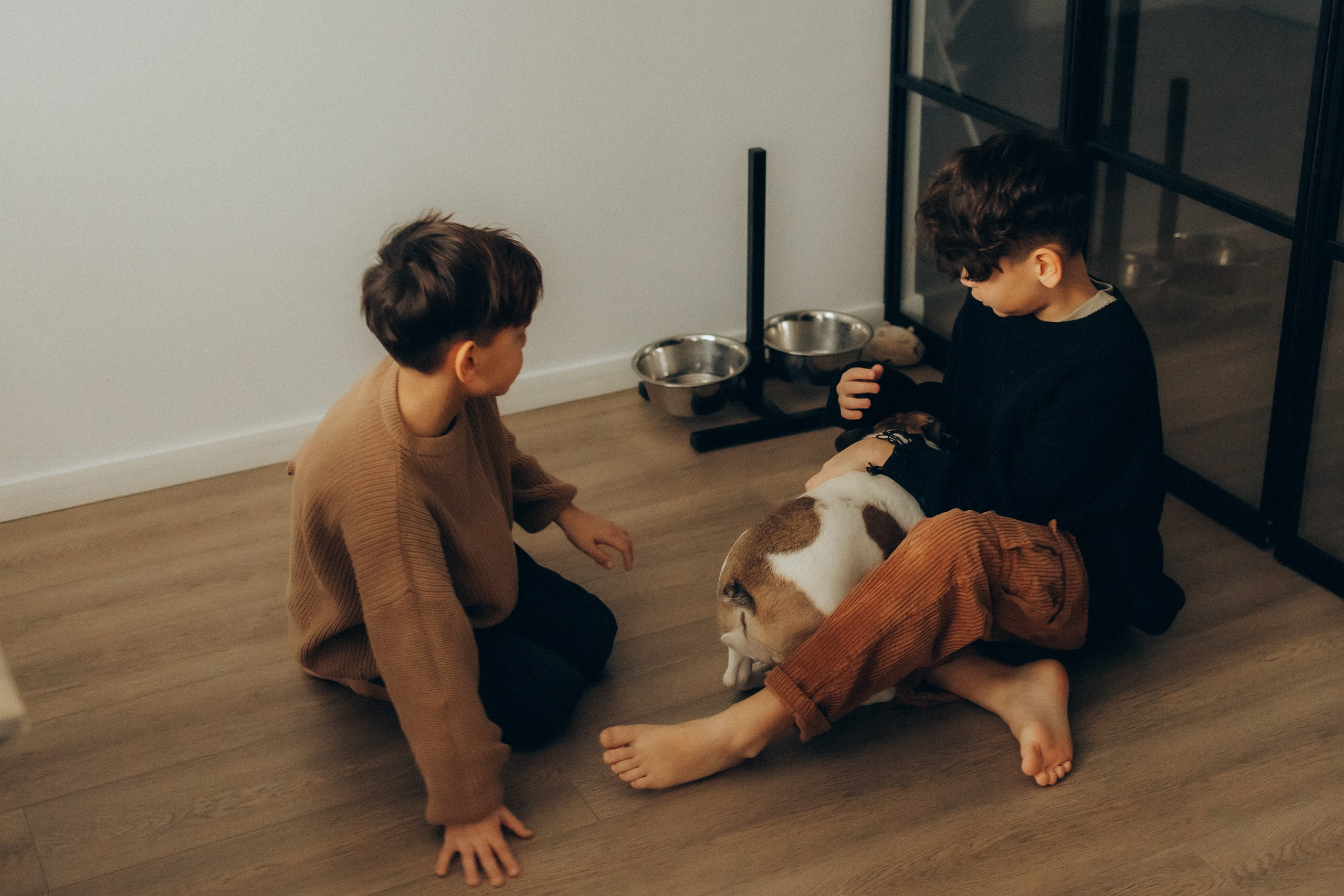 Руслан, Тимур и Луна. Семейный фотограф Москва