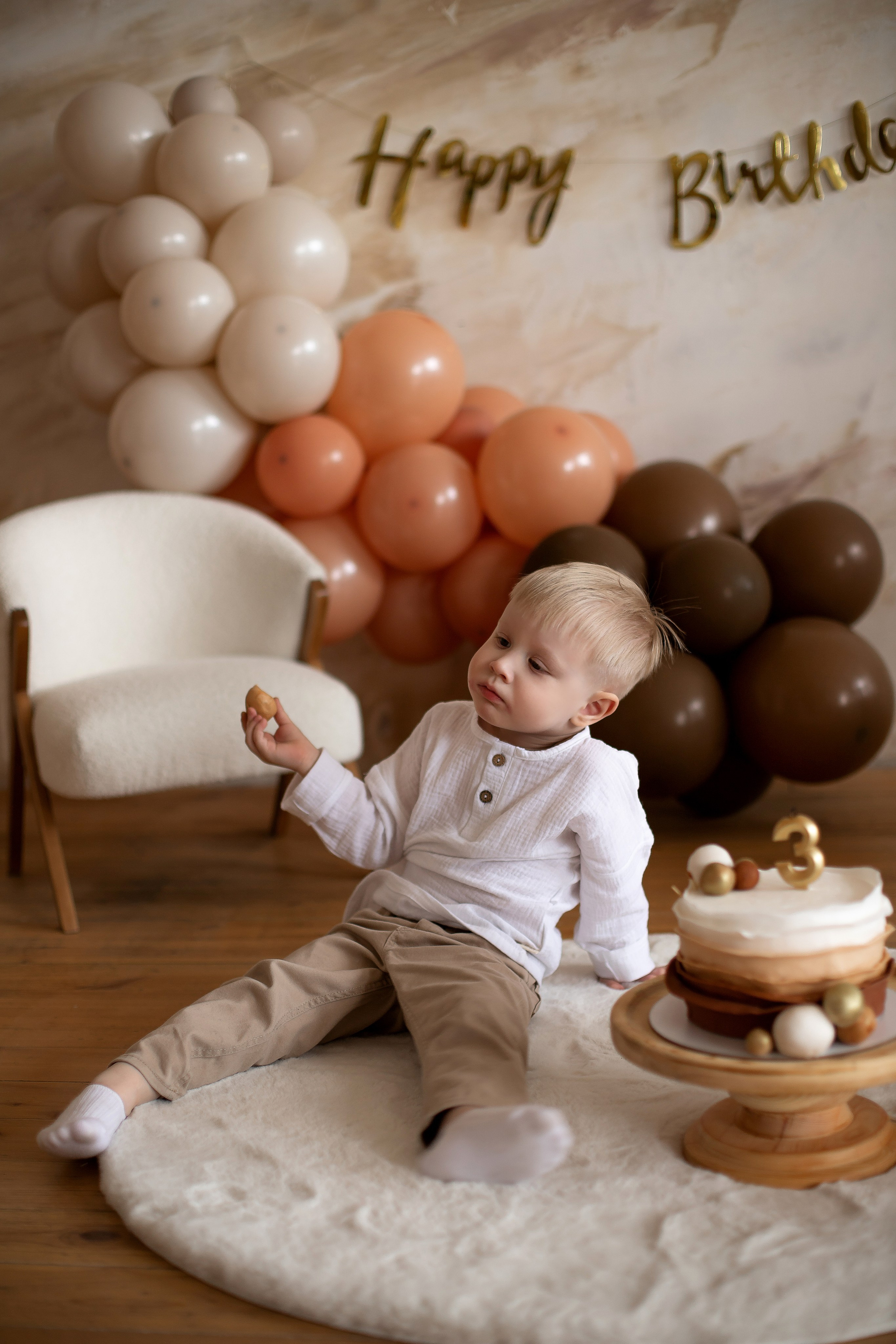 Егору 3 года. Семейный и детский фотограф в Красноярске Анна Маюрова