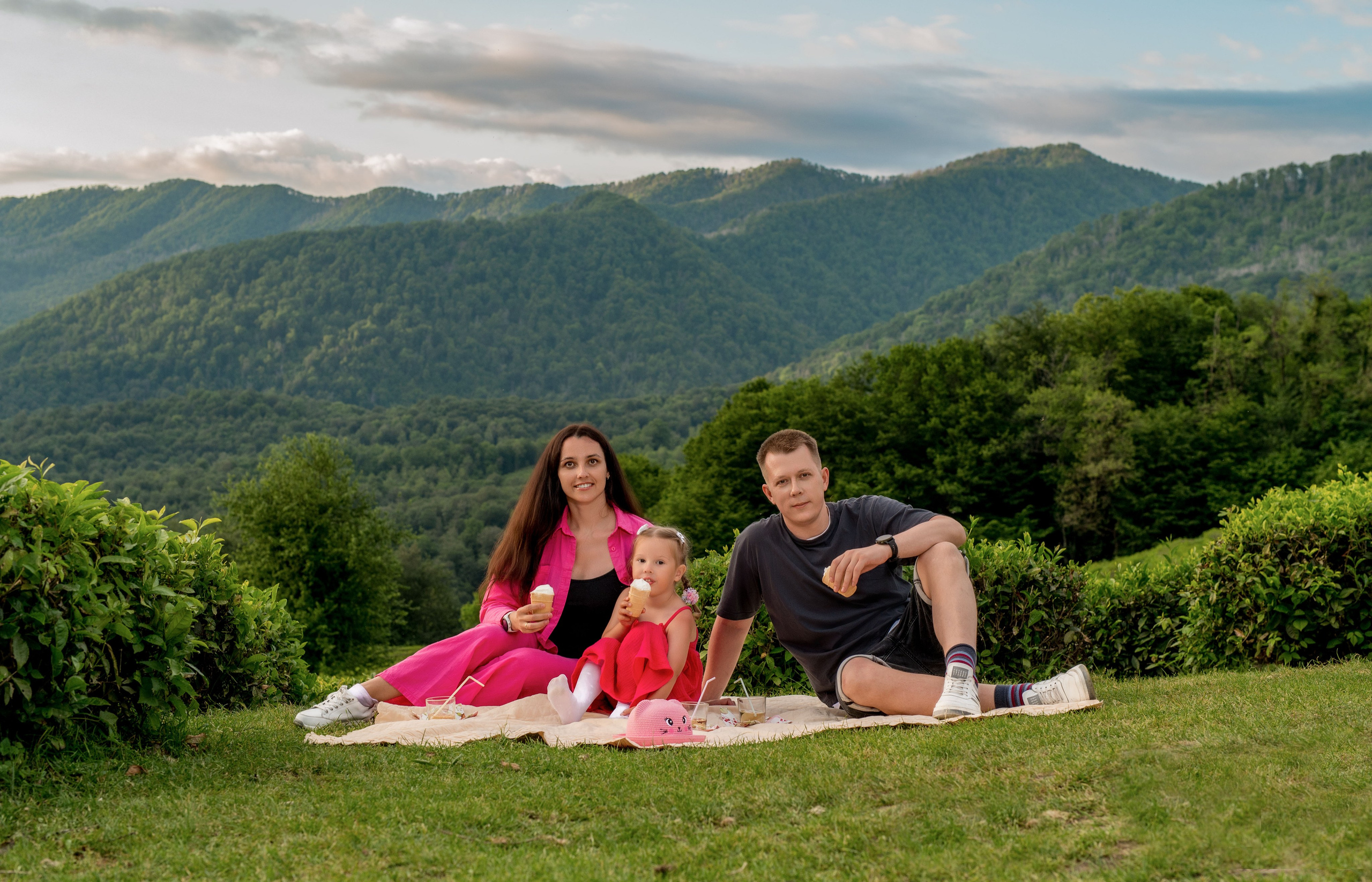 Семейная фотосессия в Мацесте чай