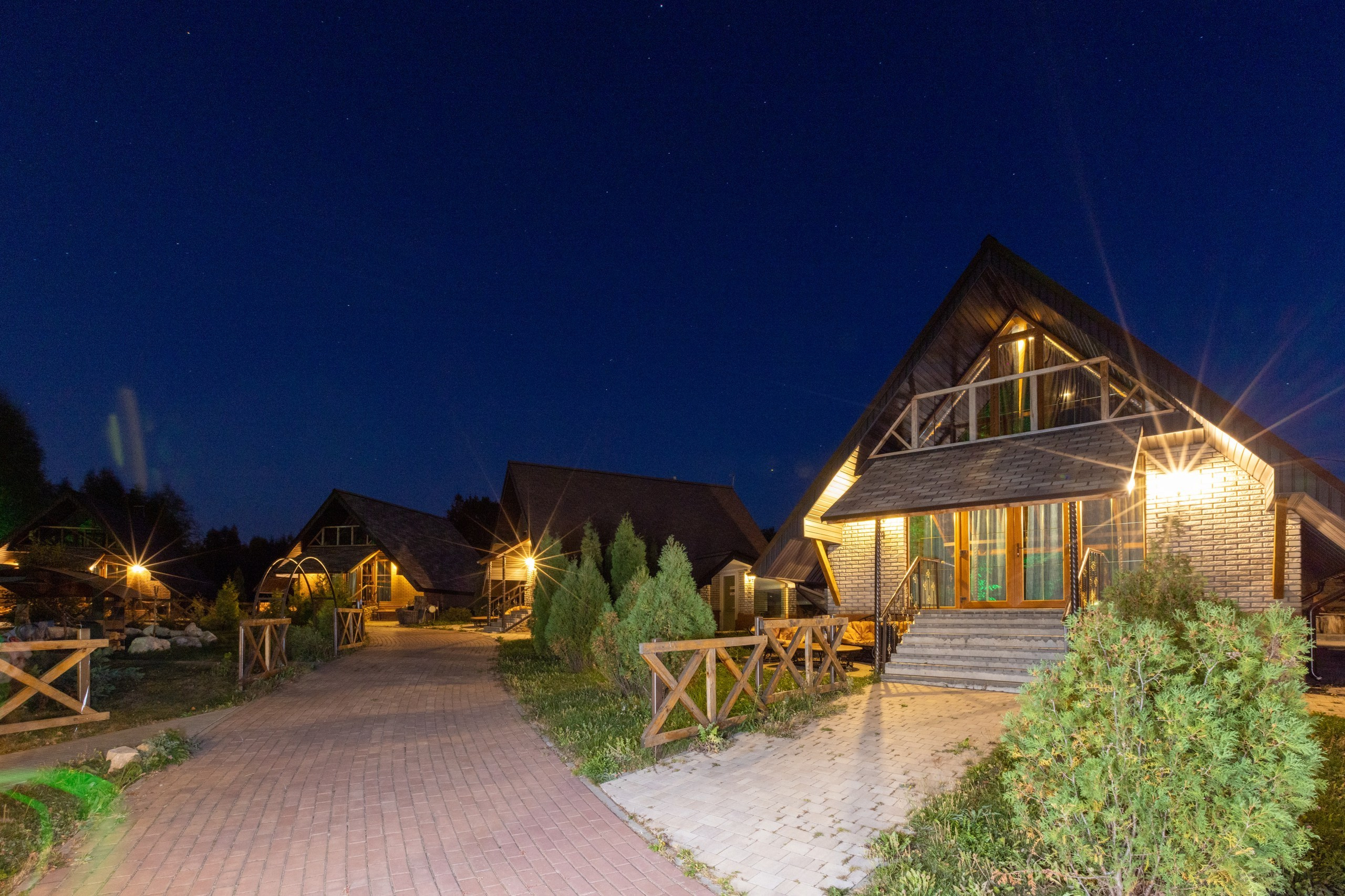 Большая Тросна вечером и новый бассейный комплекс. Фотограф в Туле Крупский АнДРей. Фотостудия «КАДР71» в Туле