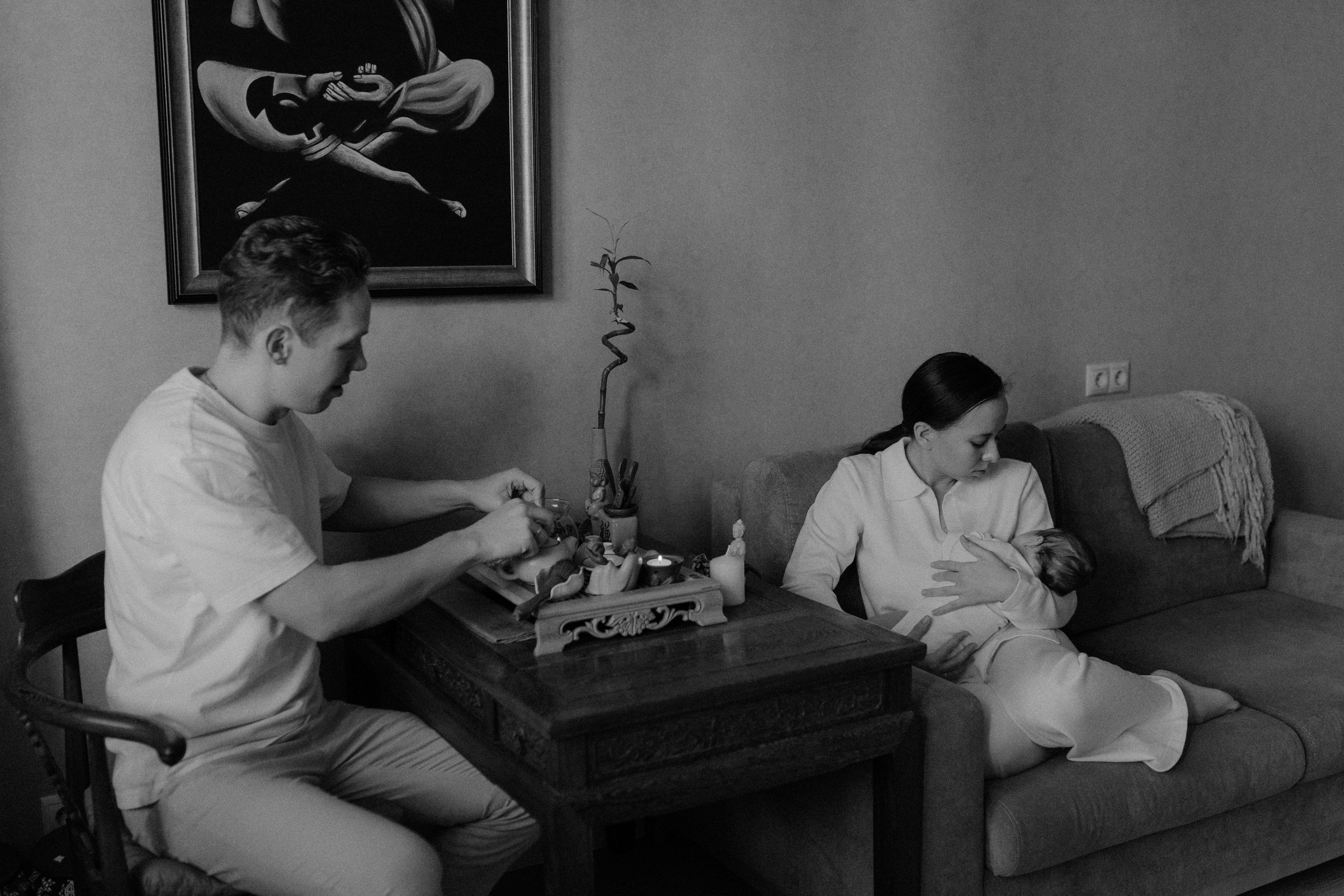 Лиза, Юра и Сашенька. Семейный lifestyle фотограф в Москве Рената Рафикова