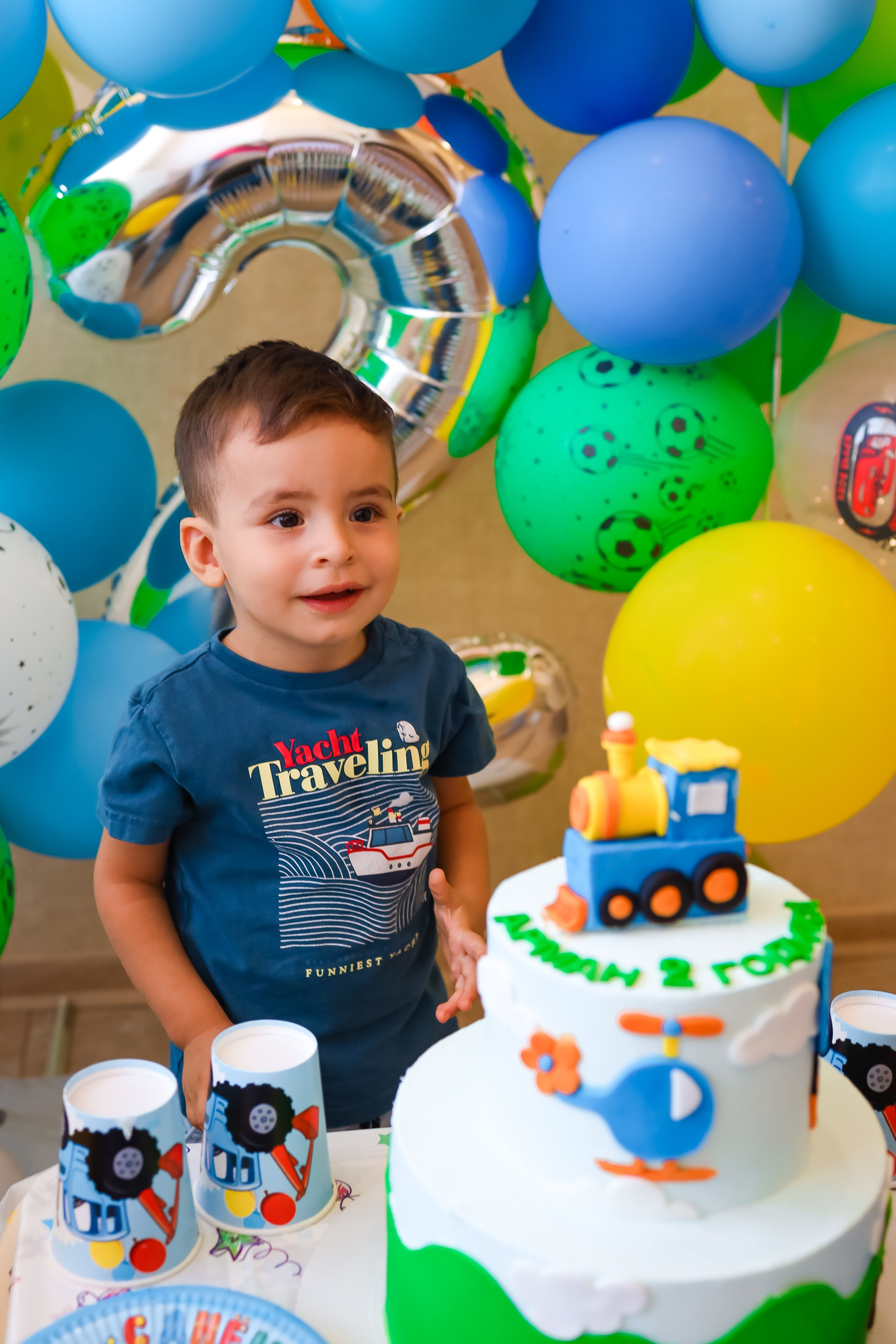 День рождения 2 года дома. Главная