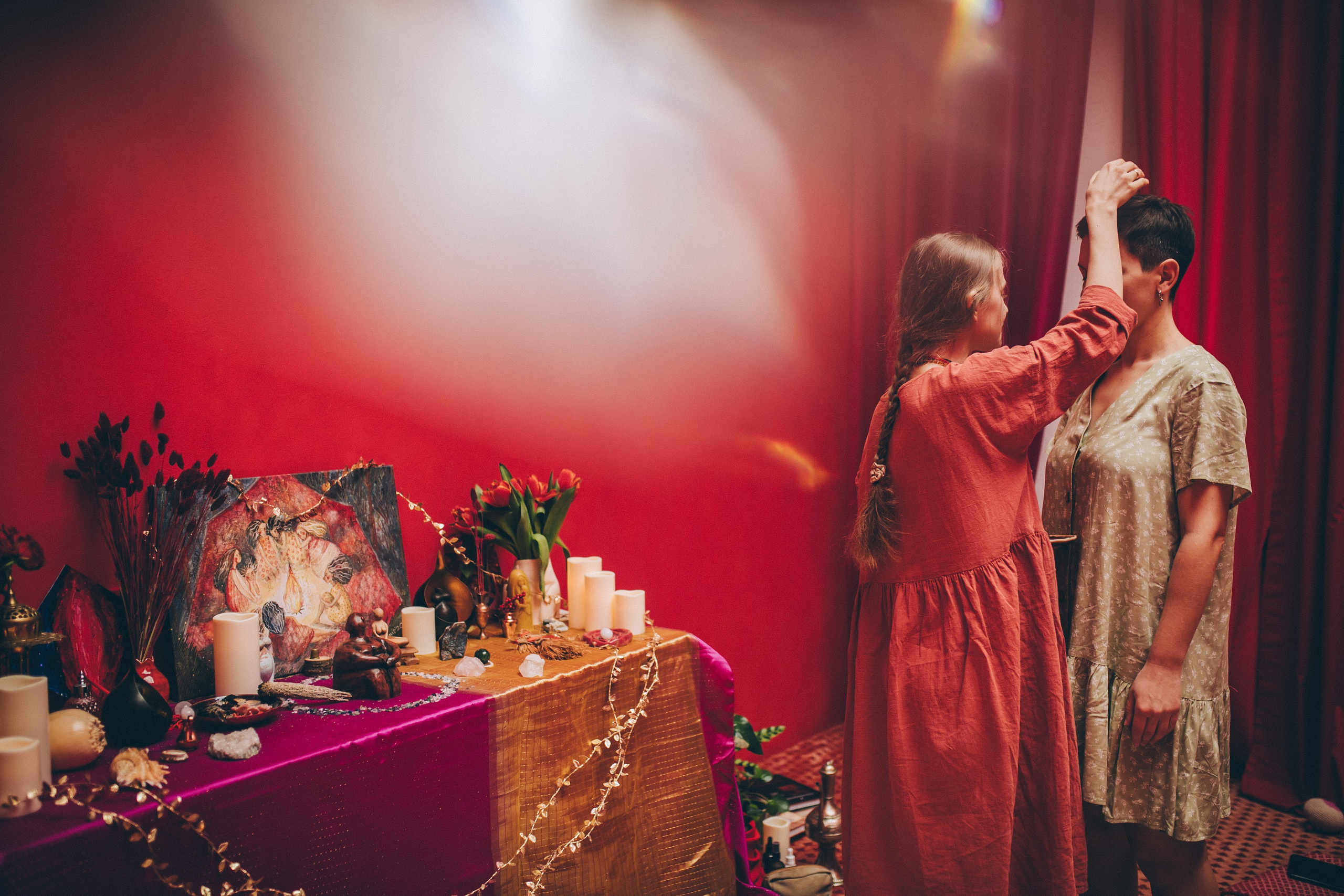 Сакральные женские круги. Фотограф Лебедева Наталья