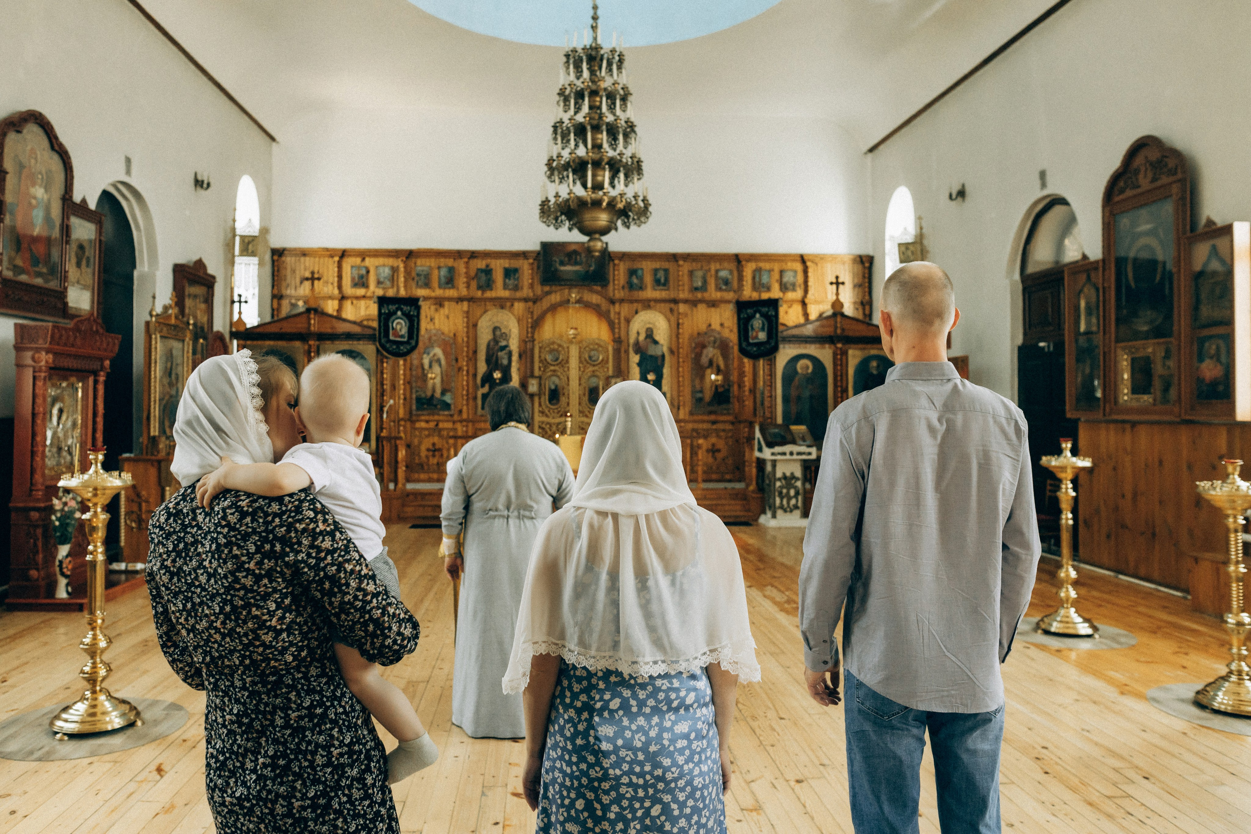 Крещение Александра. Семейный фотограф и детский фотограф в Волгограде Алеся Бутакова — дет