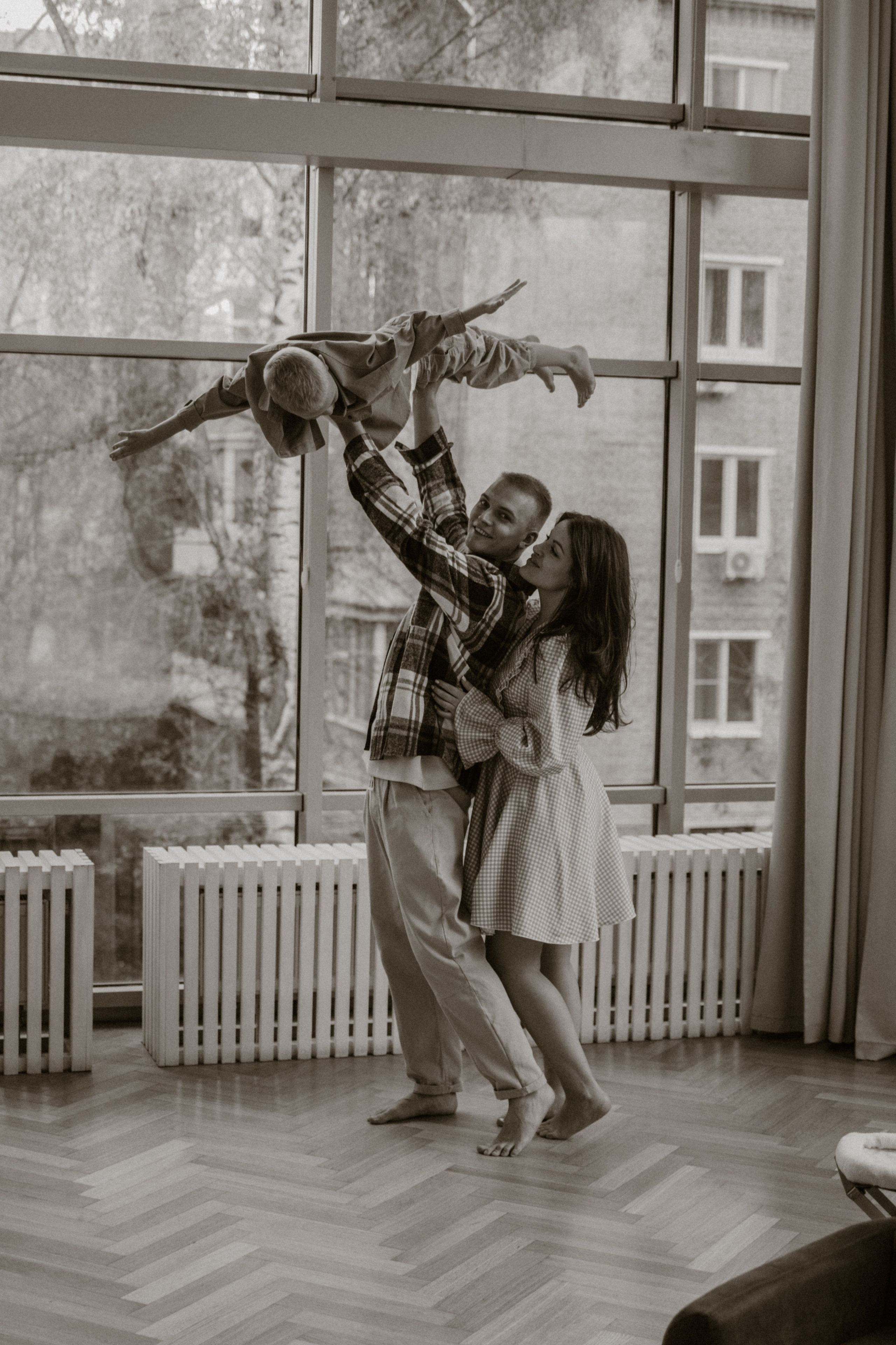 Николай, Анна и Илюша. Семейный фотограф Москва