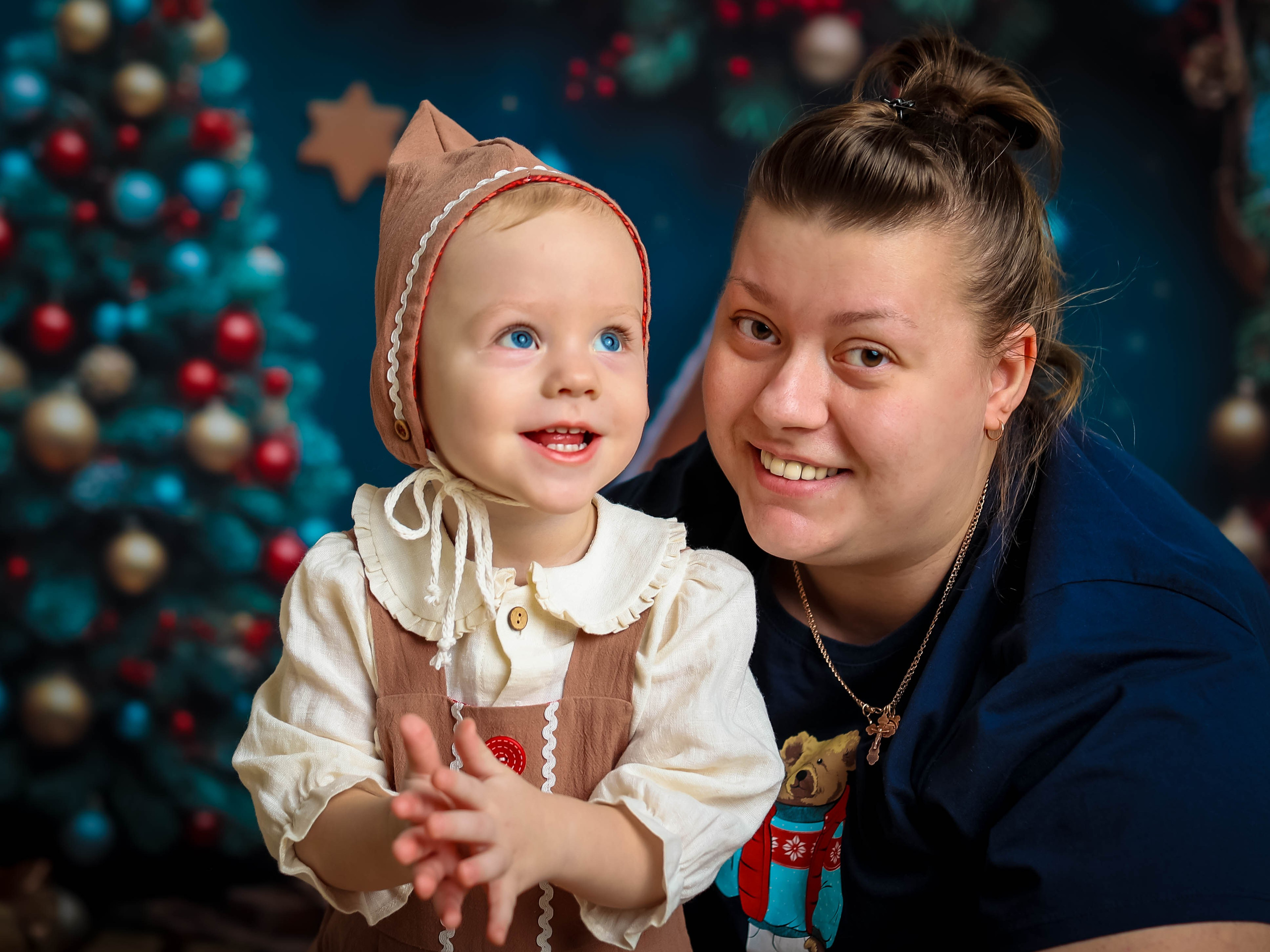 Новогодняя фотосессия на годик, два и три!. Семейный и детский фотограф Москва Елена Екимова 8926-895-38-86