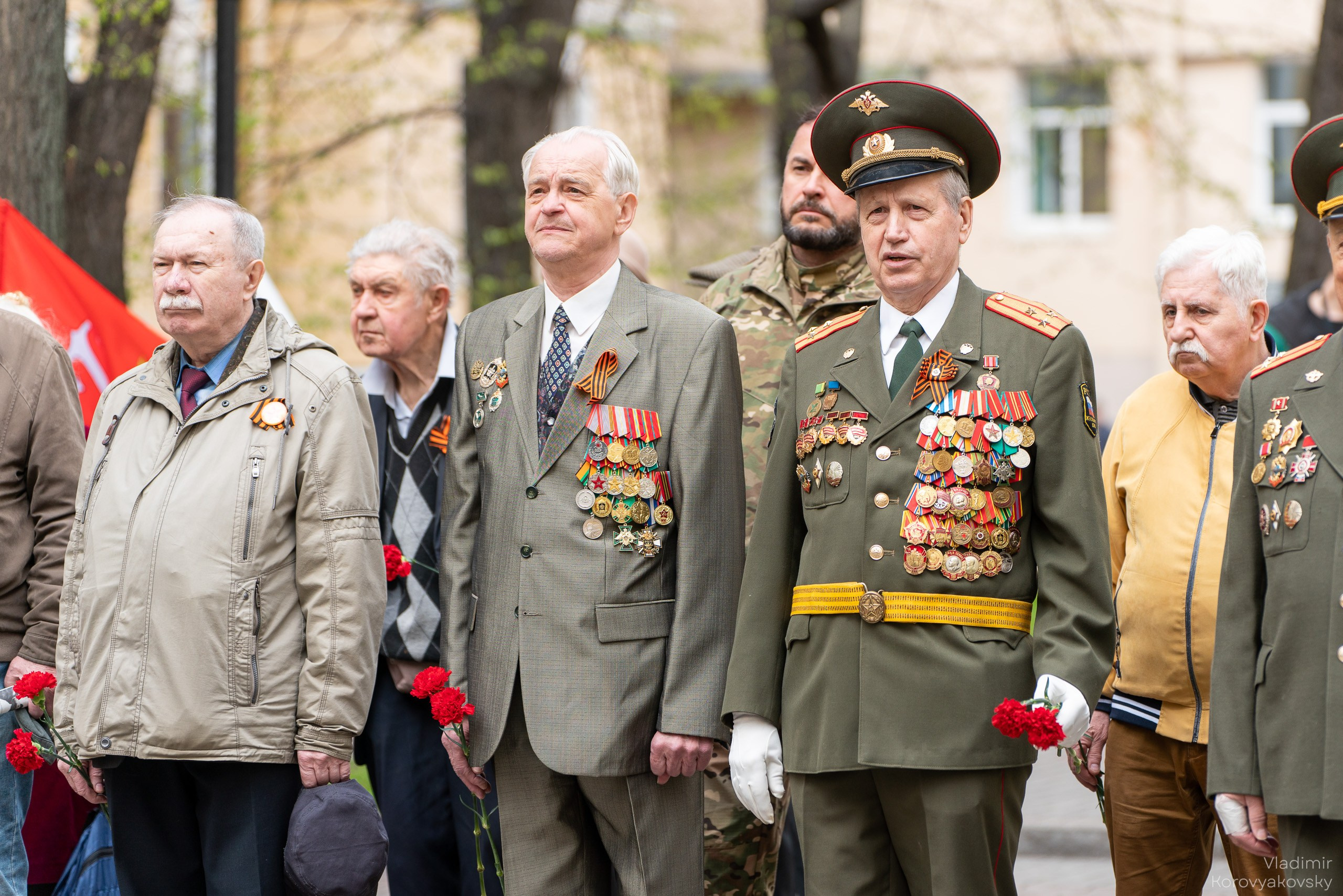 Мероприятия ко Дню Победы. Фотограф Владимир Коровяковский