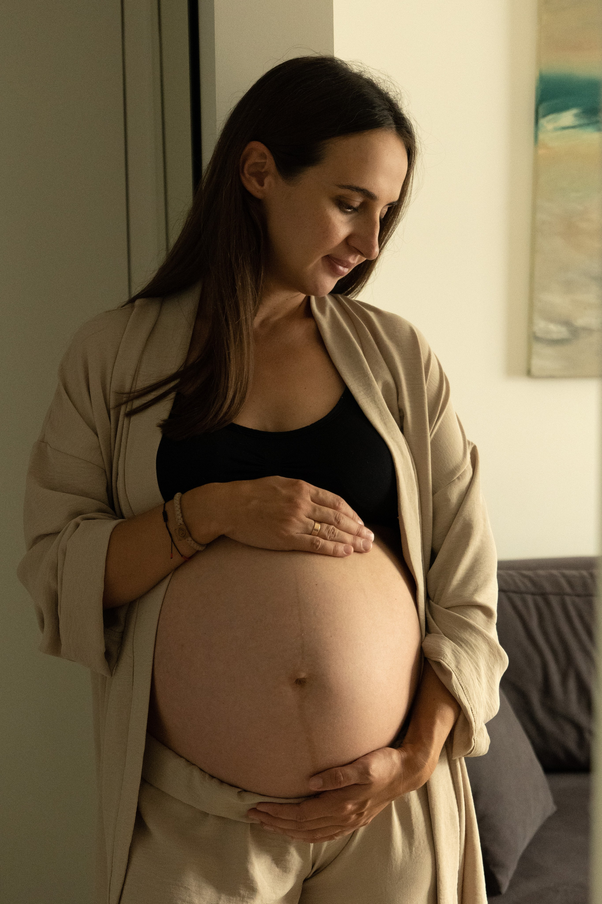 Домашняя фотосессия «В ожидании». Фотограф видеограф Ольга Василевская