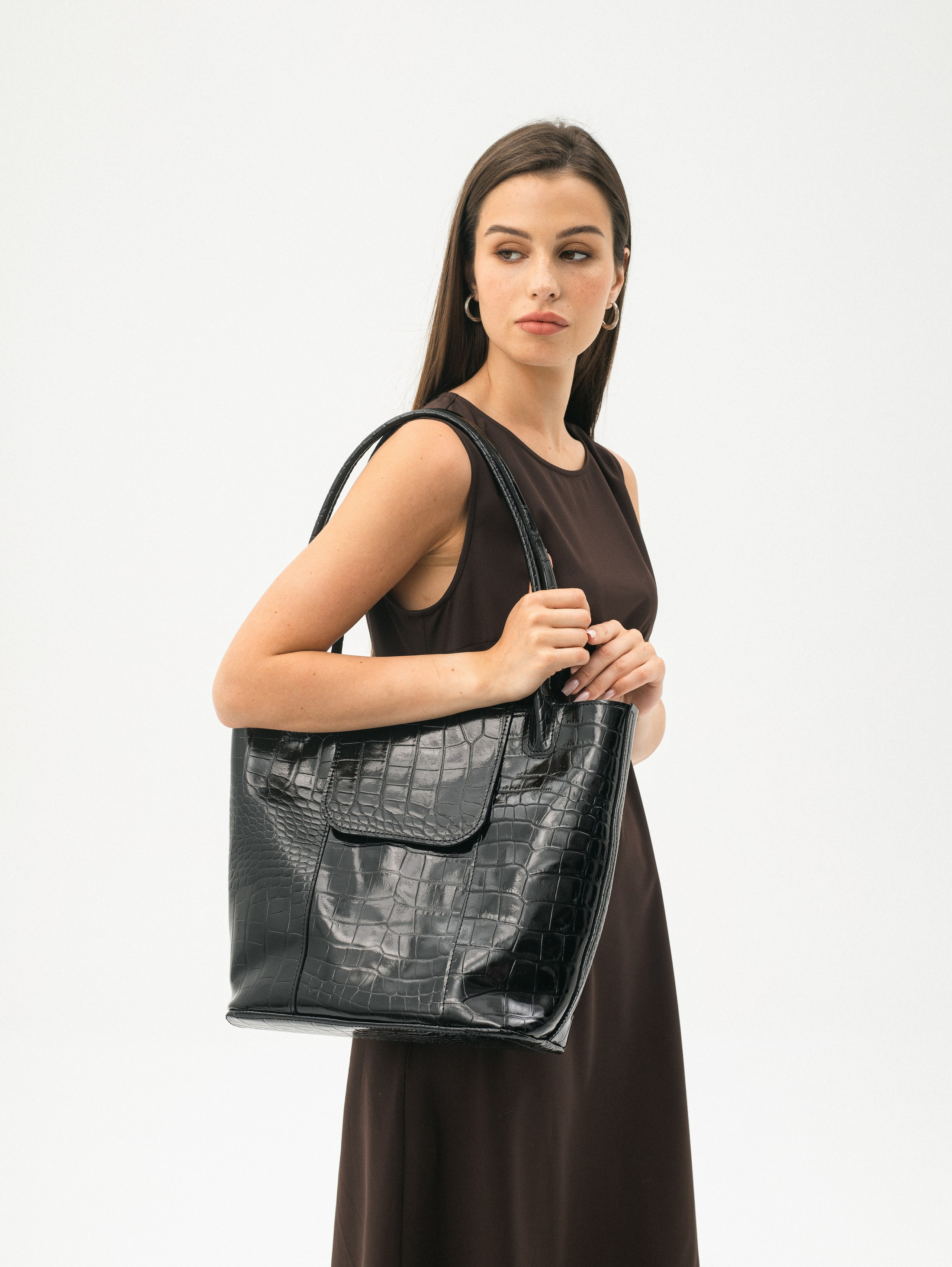 Модель 5Ш. Бренд Alligatore Biaco — это изящные изделия из натуральной кожи