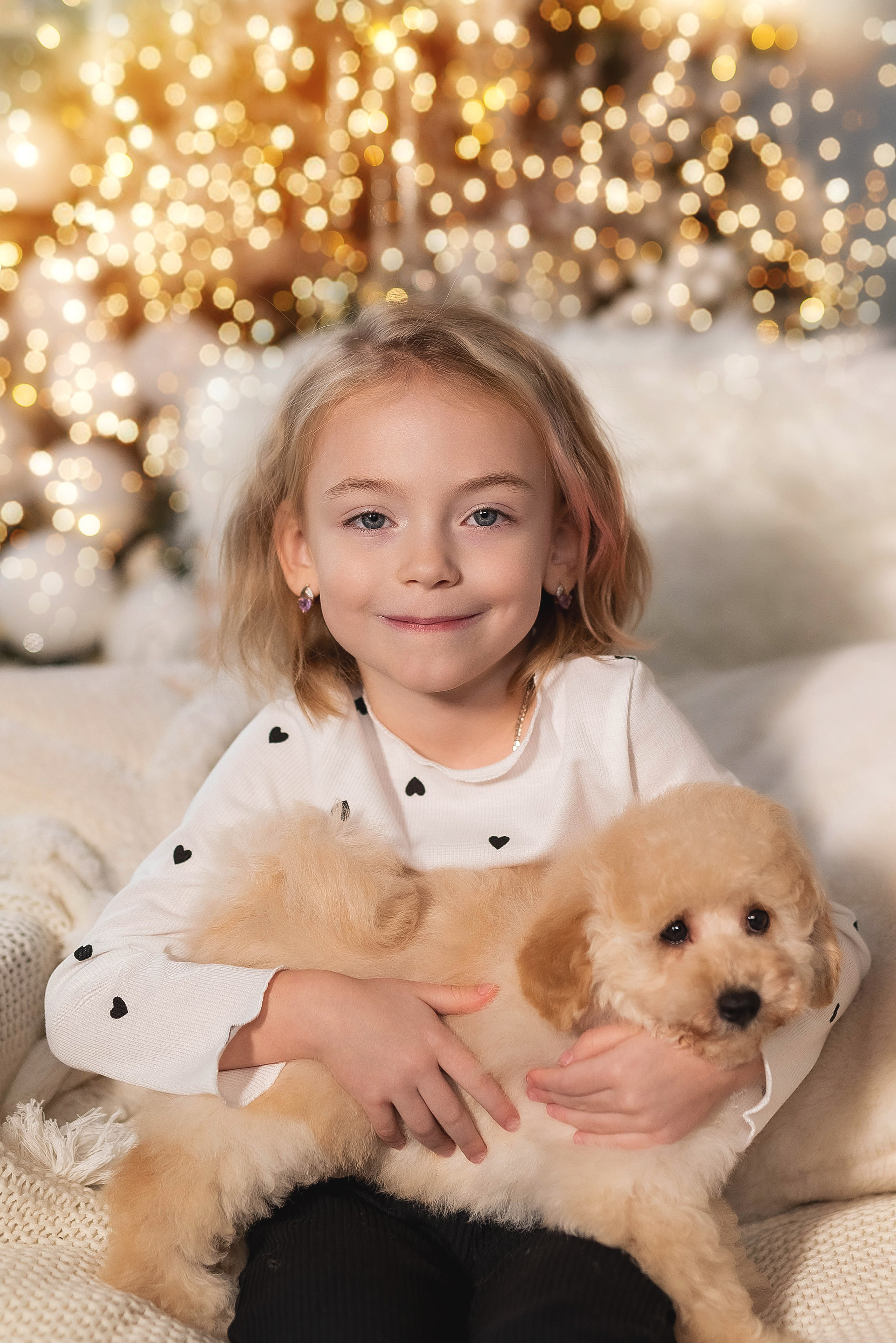 Фотосессия с бишонами. Семейный, детский фотограф в Воронеже Анна Никитина