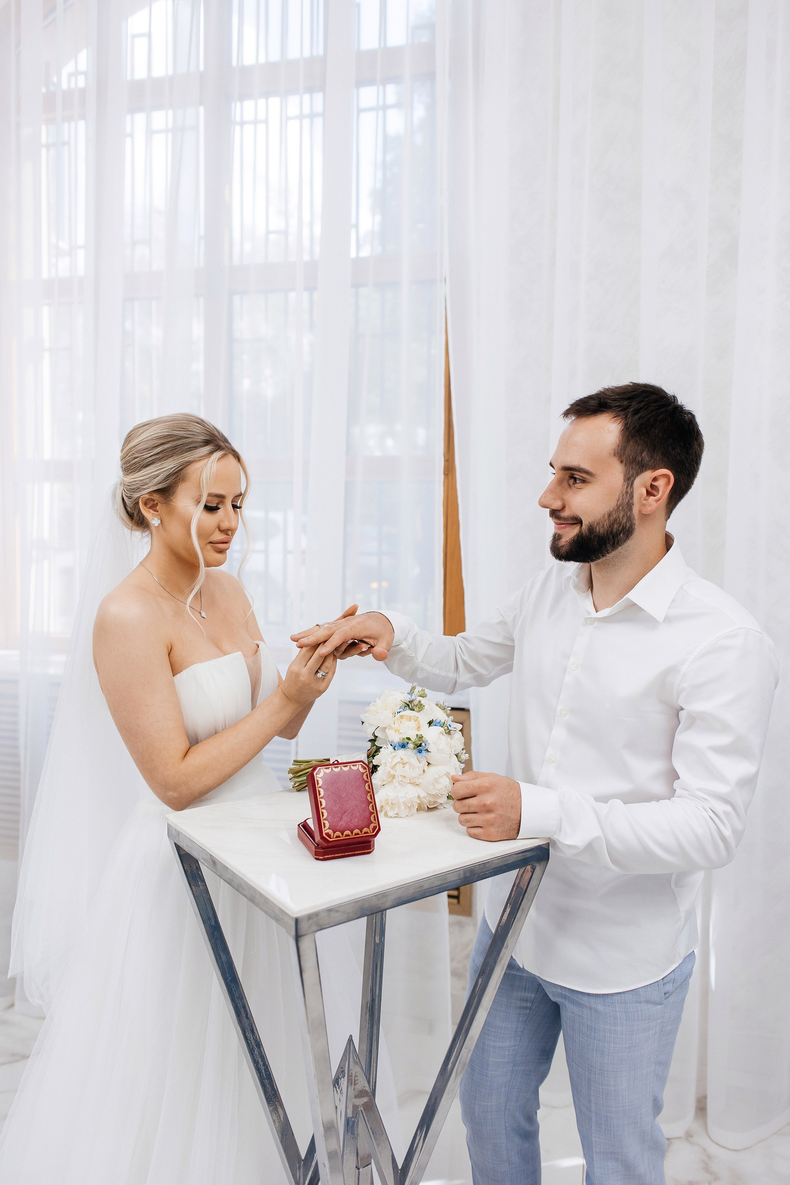 Борис и Ксения (утро + Загс + прогулка). Фотограф в Москве Екатерина Потапова