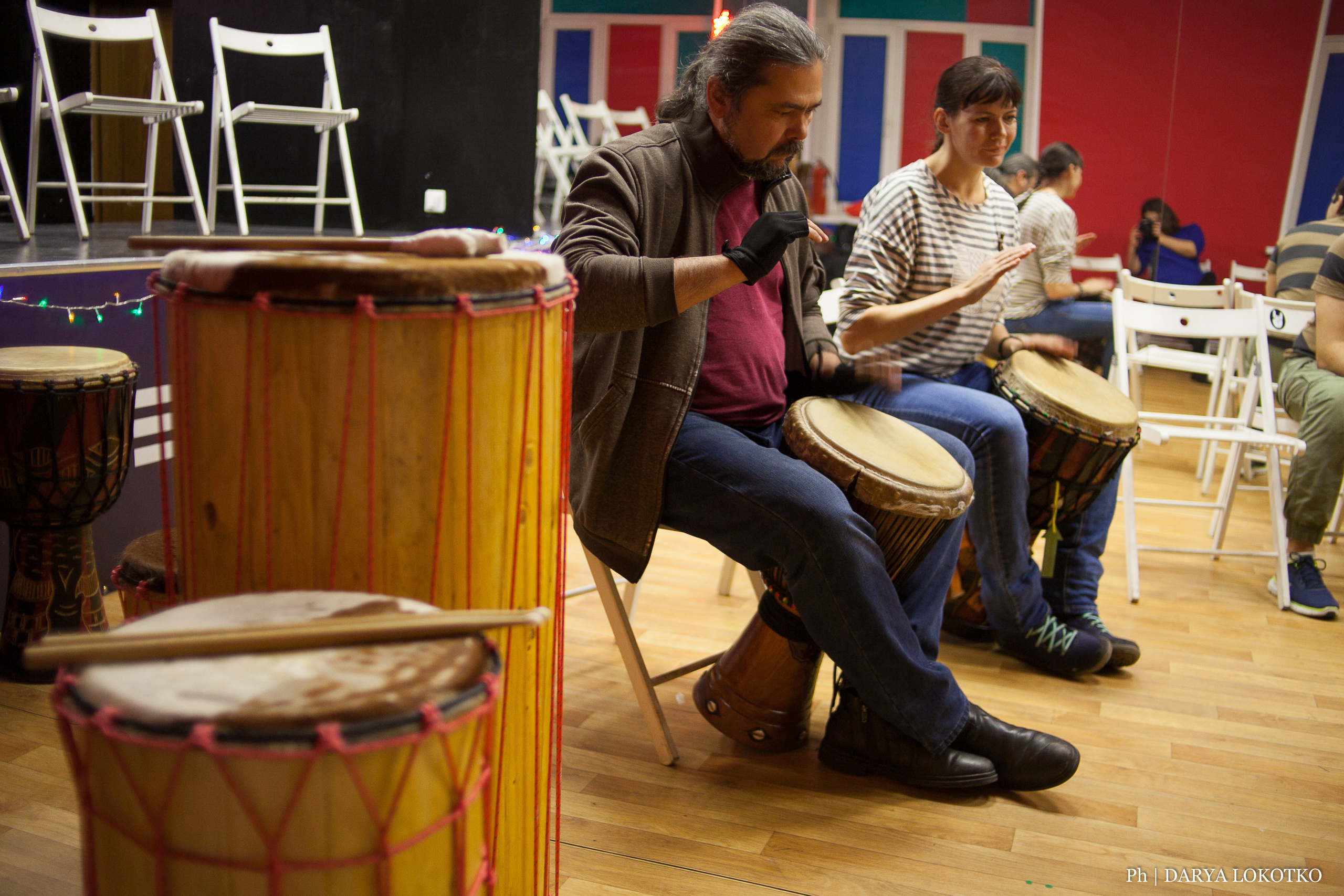 Барабанный пикник. Фотограф Дарья Локотко в Красноярске