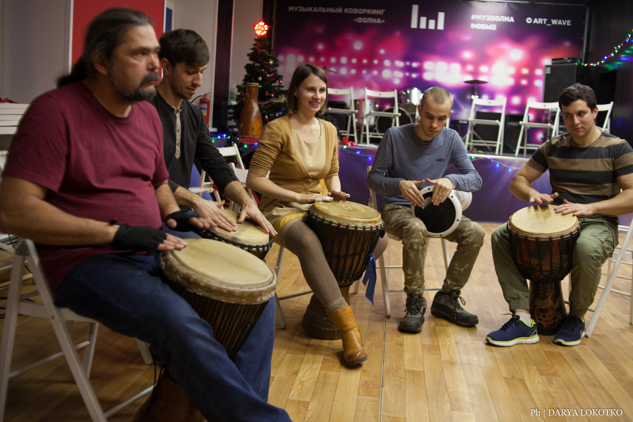 Барабанный пикник. Фотограф Дарья Локотко в Красноярске
