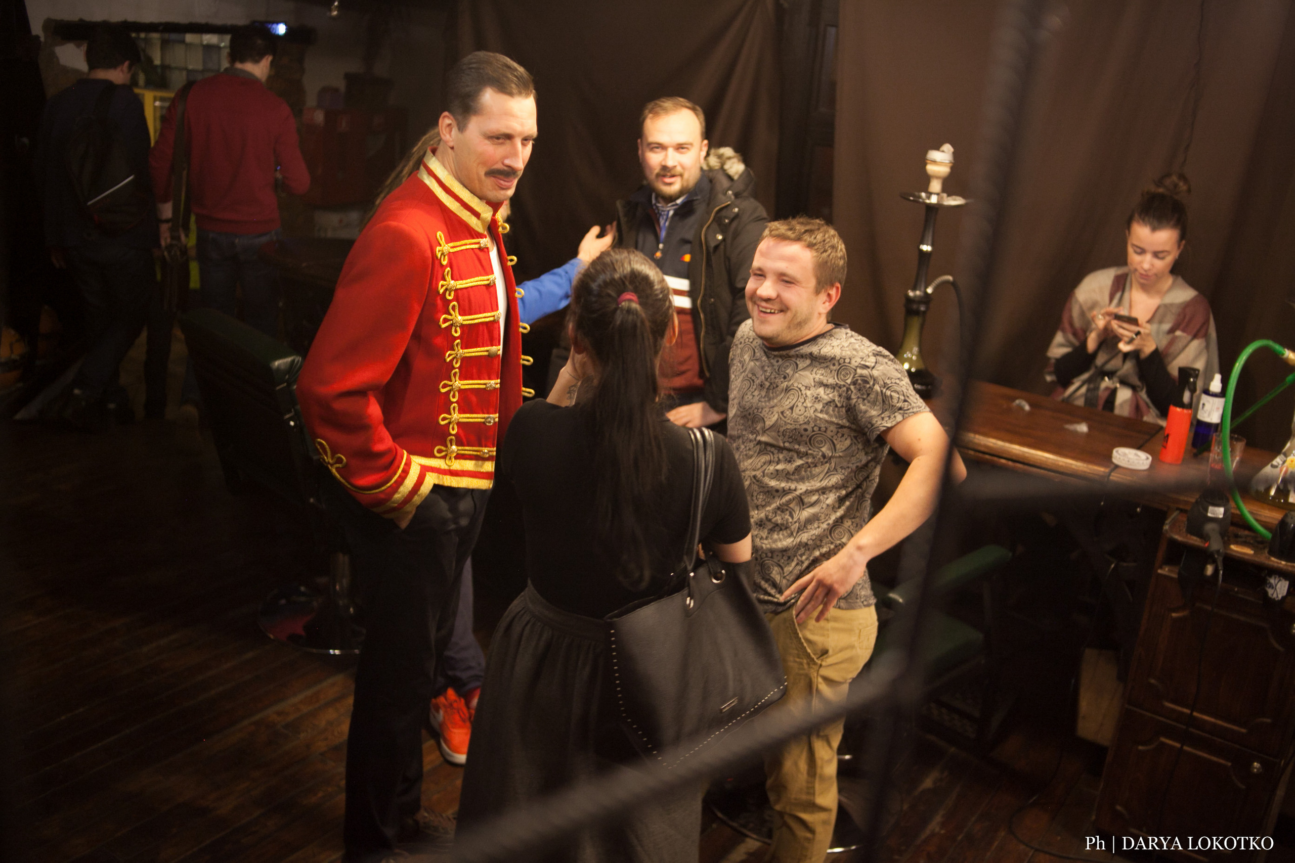 Freddie Mercury в YUSHIN. Фотограф Дарья Локотко в Красноярске