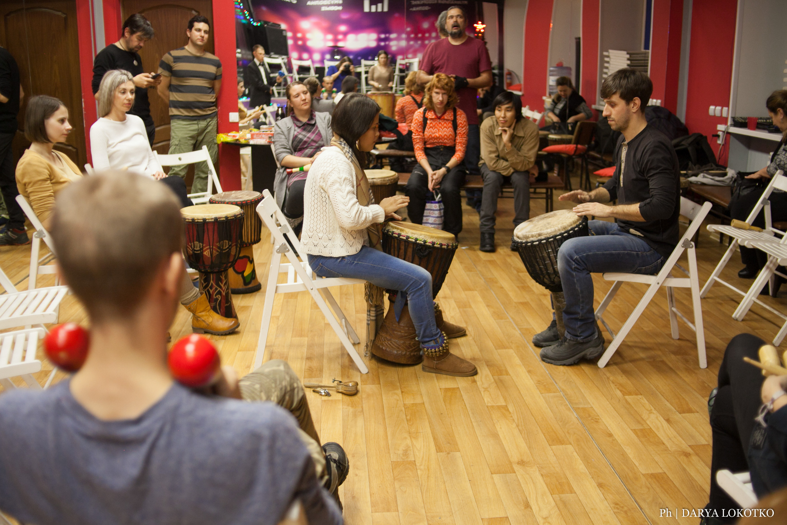 Барабанный пикник. Фотограф Дарья Локотко в Красноярске