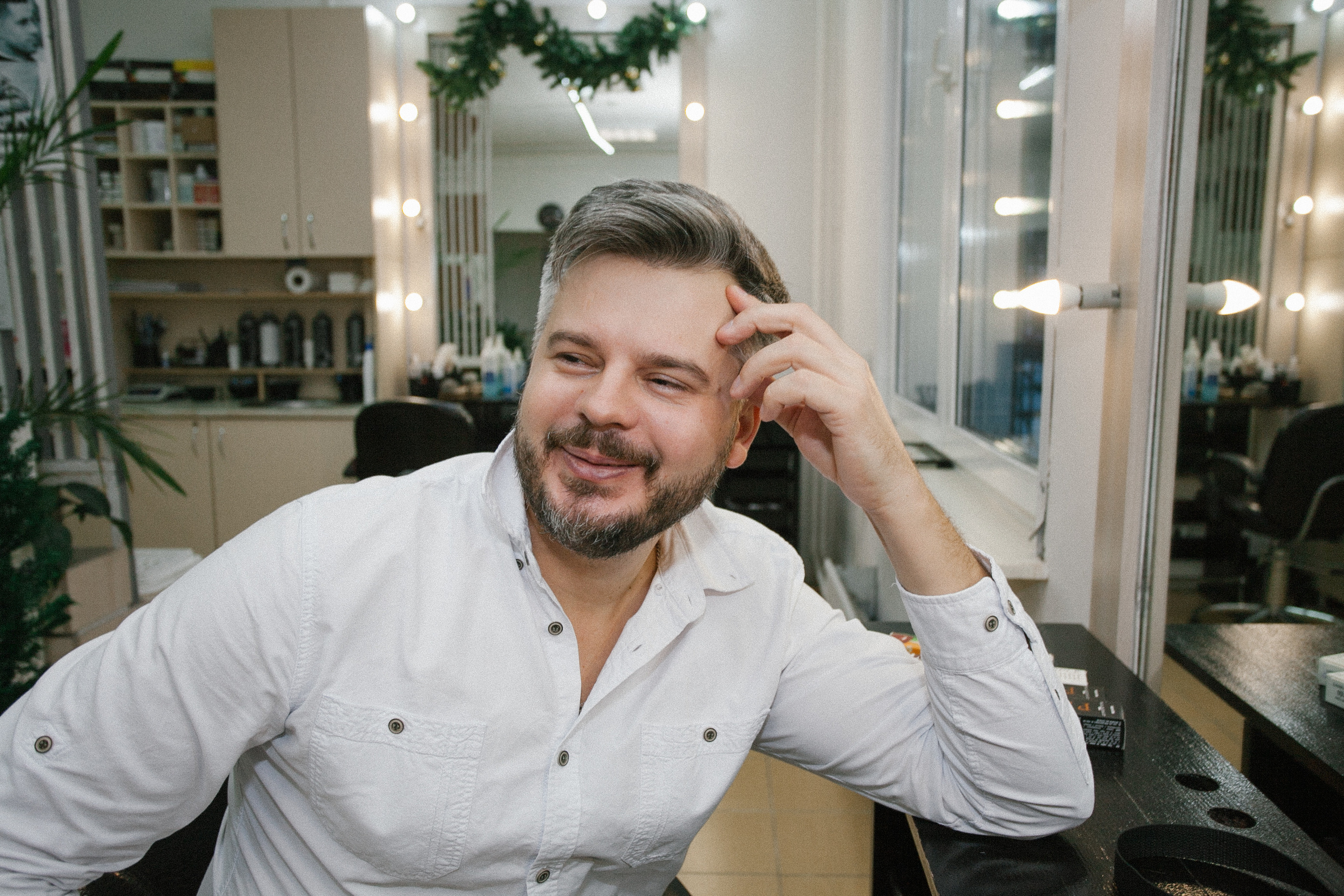 парикмахер мужчина салон 