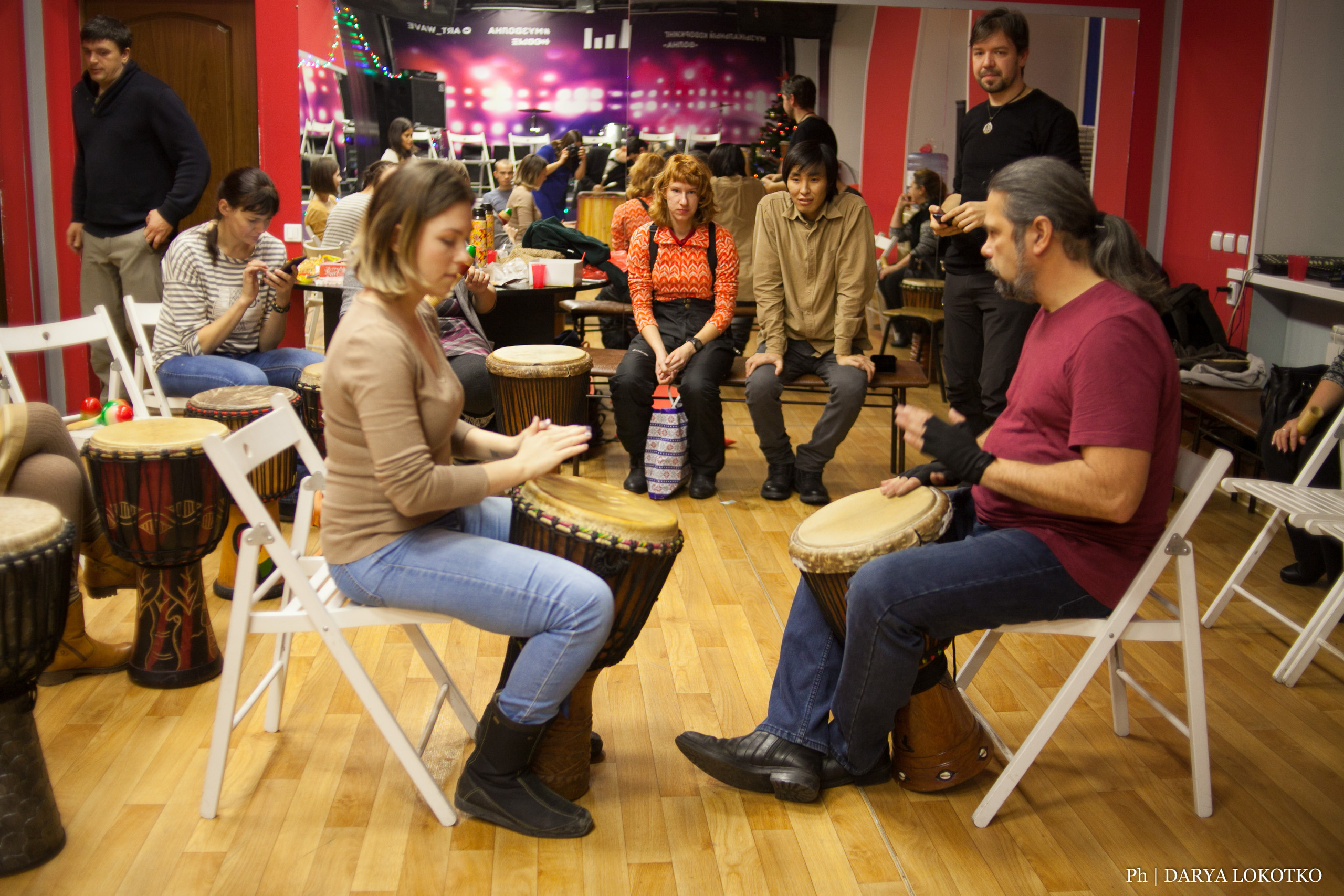 Барабанный пикник. Фотограф Дарья Локотко в Красноярске