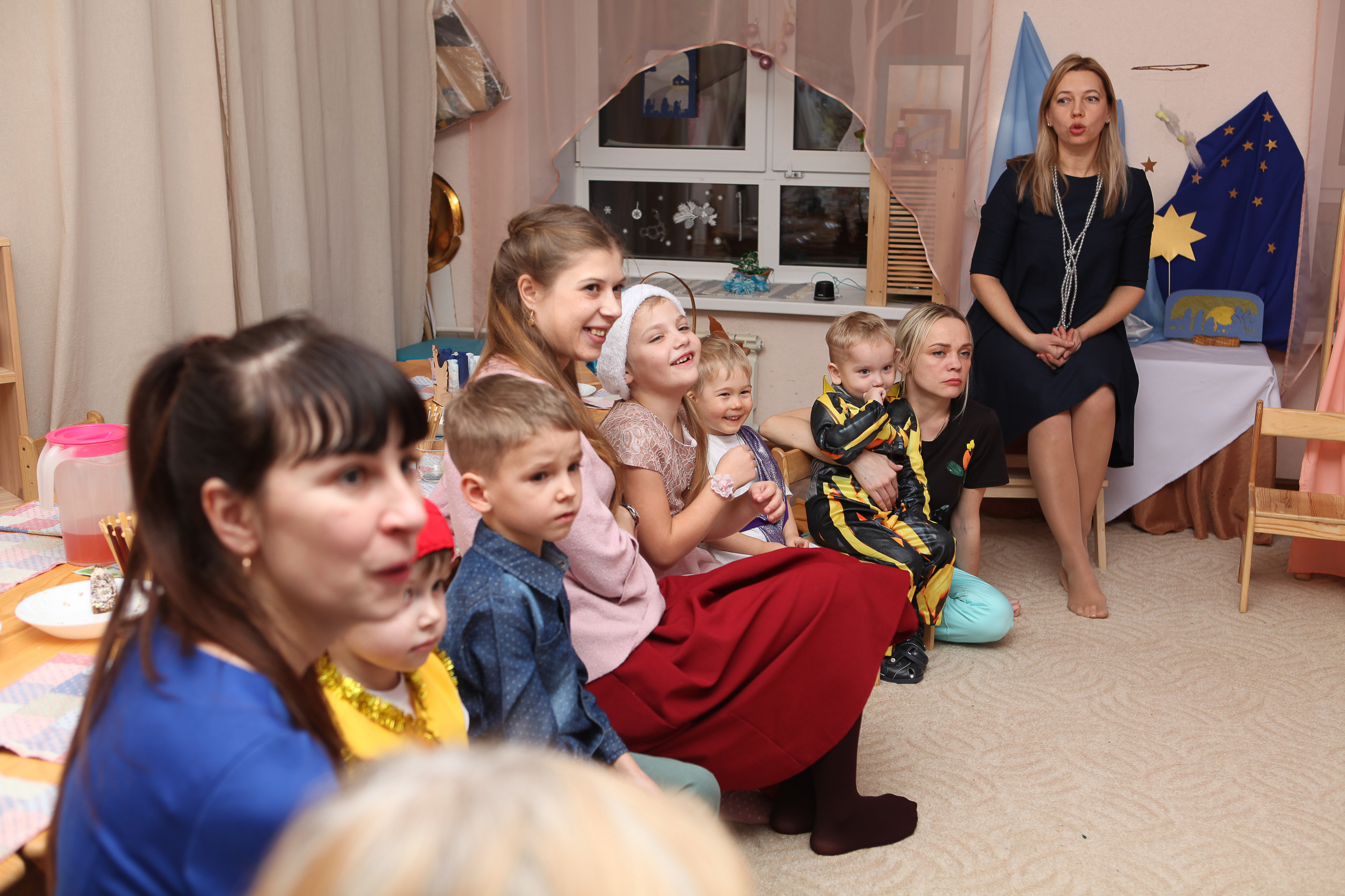 Новый год в Детском Саду Зернышко. Фотограф Дарья Локотко в Красноярске