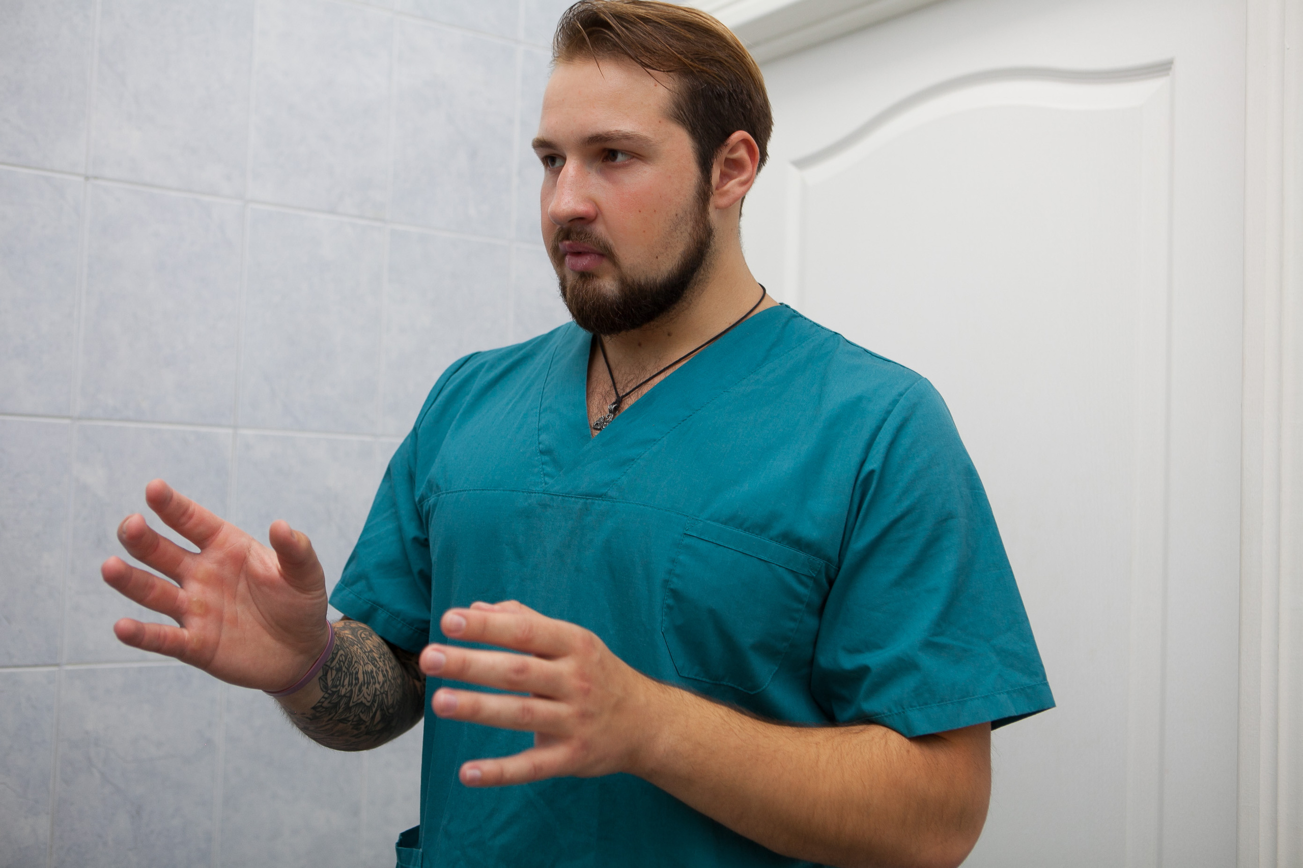 Массаж. Фотограф Дарья Локотко в Красноярске