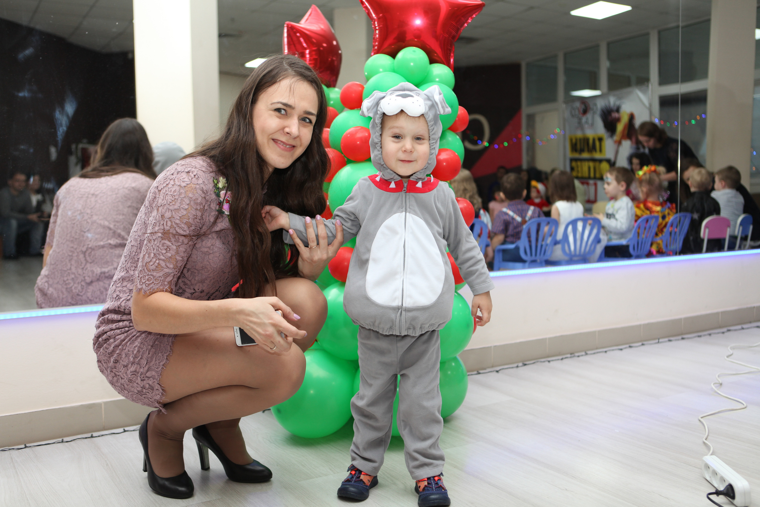 Новый год в ДЦ «Фонарики». Фотограф Дарья Локотко в Красноярске