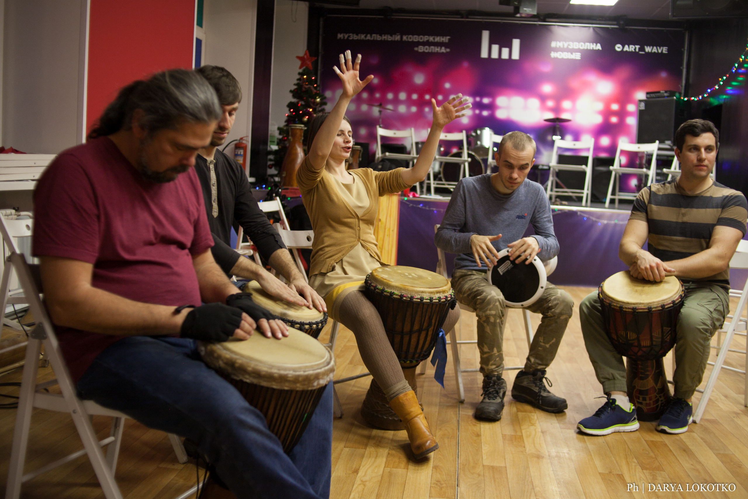 Барабанный пикник. Фотограф Дарья Локотко в Красноярске