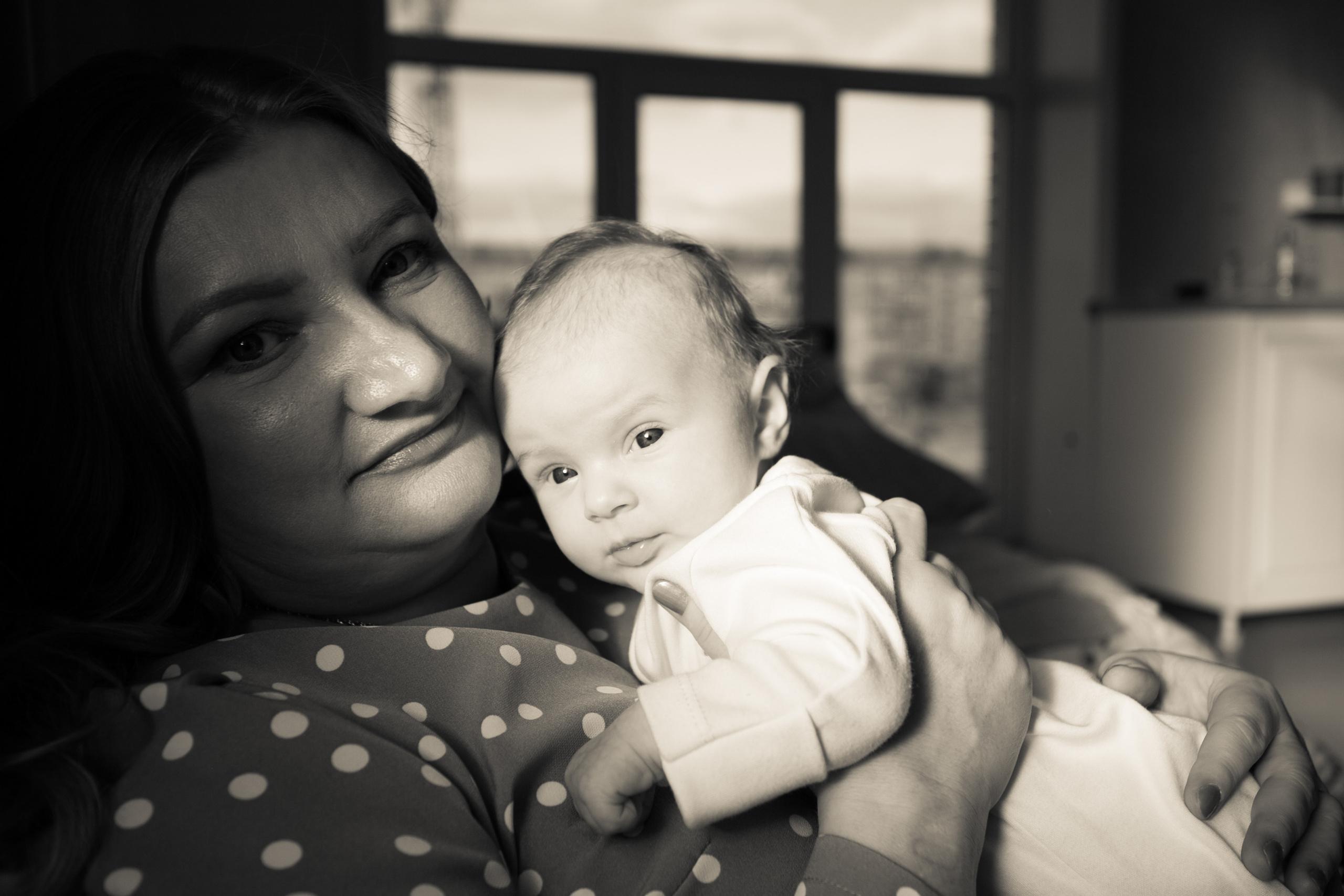 мама и малышка фотосессия семья