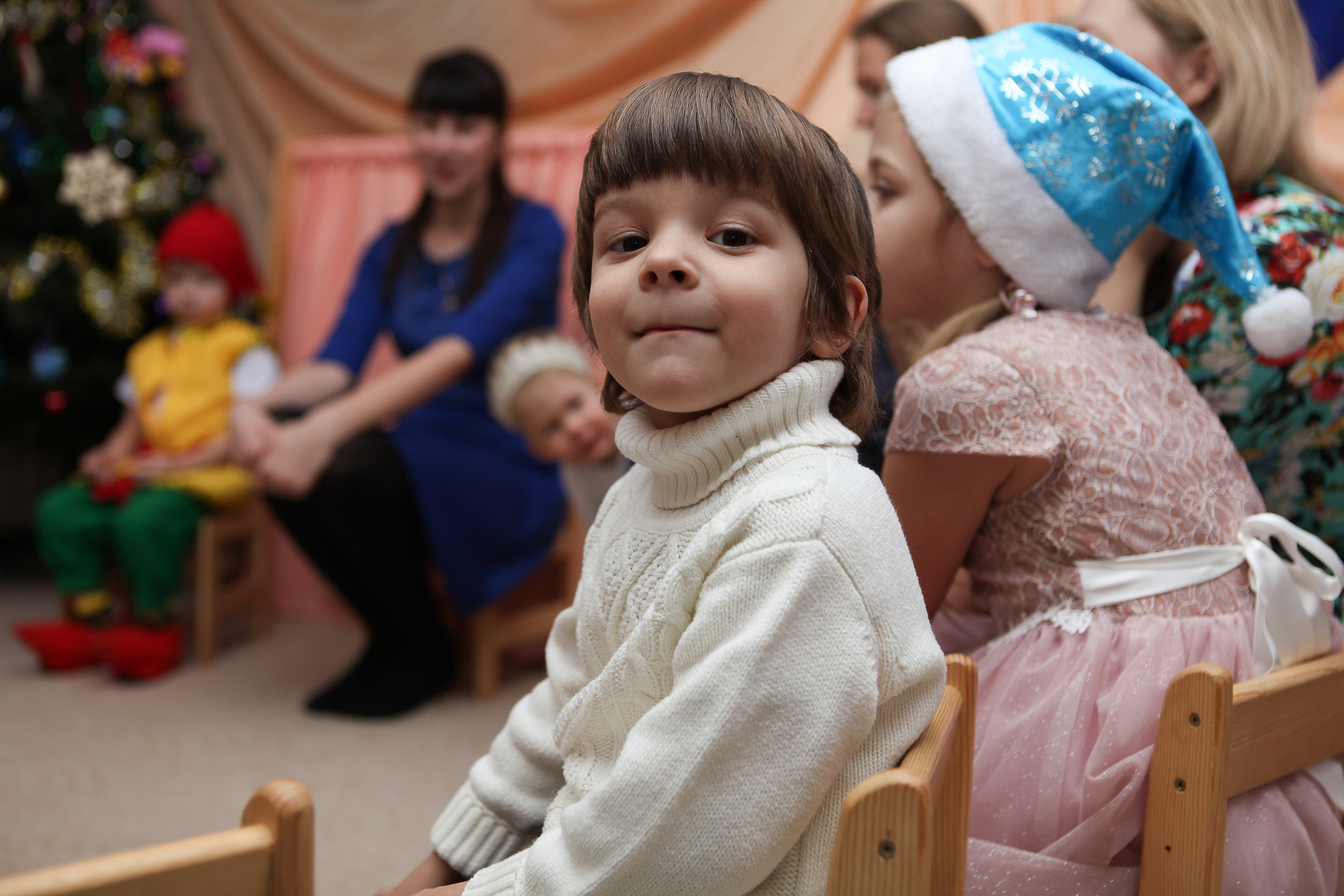 Новый год в Детском Саду Зернышко. Фотограф Дарья Локотко в Красноярске