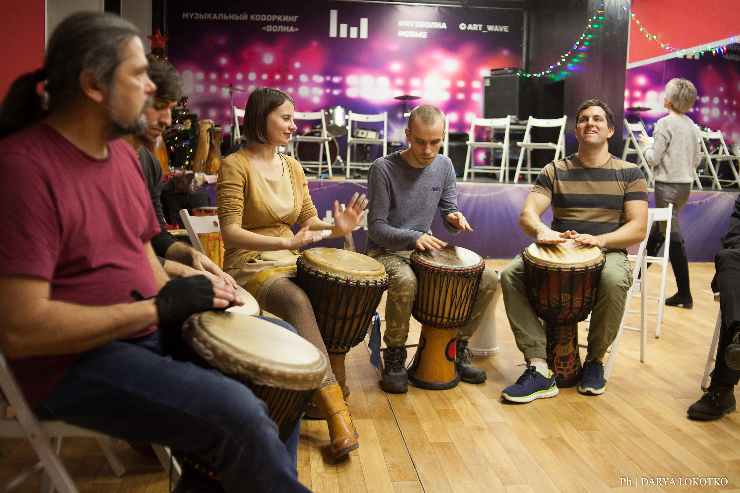 Барабанный пикник. Фотограф Дарья Локотко в Красноярске