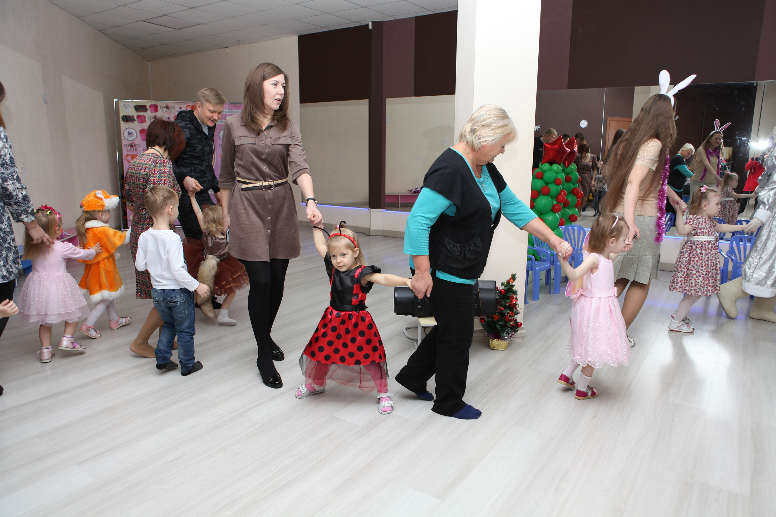 Новый год в ДЦ «Фонарики». Фотограф Дарья Локотко в Красноярске