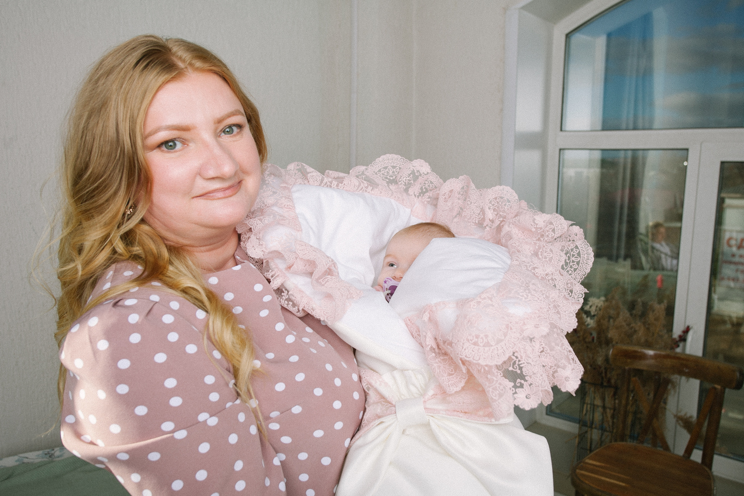 мама и малышка фотосессия семья