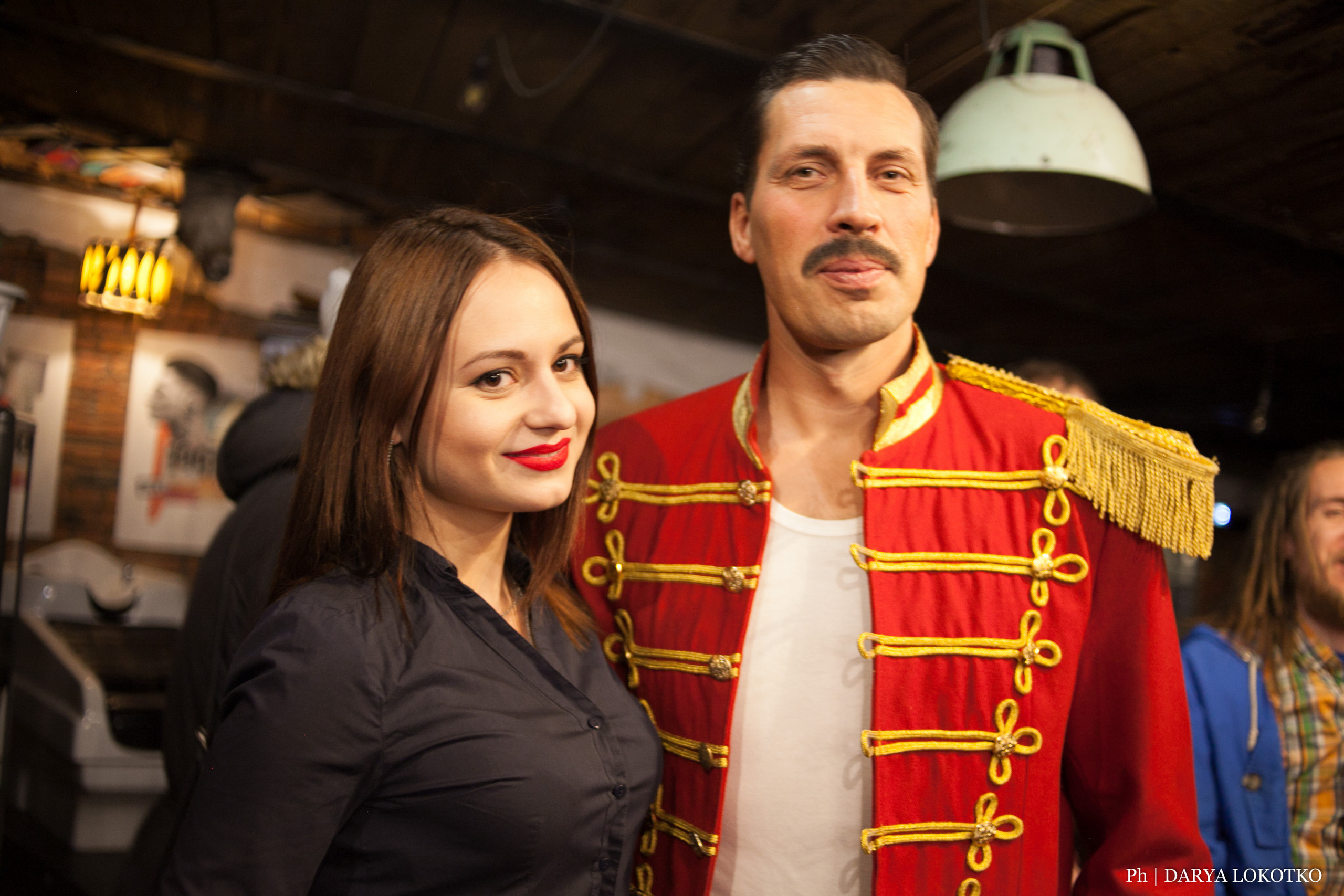 Freddie Mercury в YUSHIN. Фотограф Дарья Локотко в Красноярске