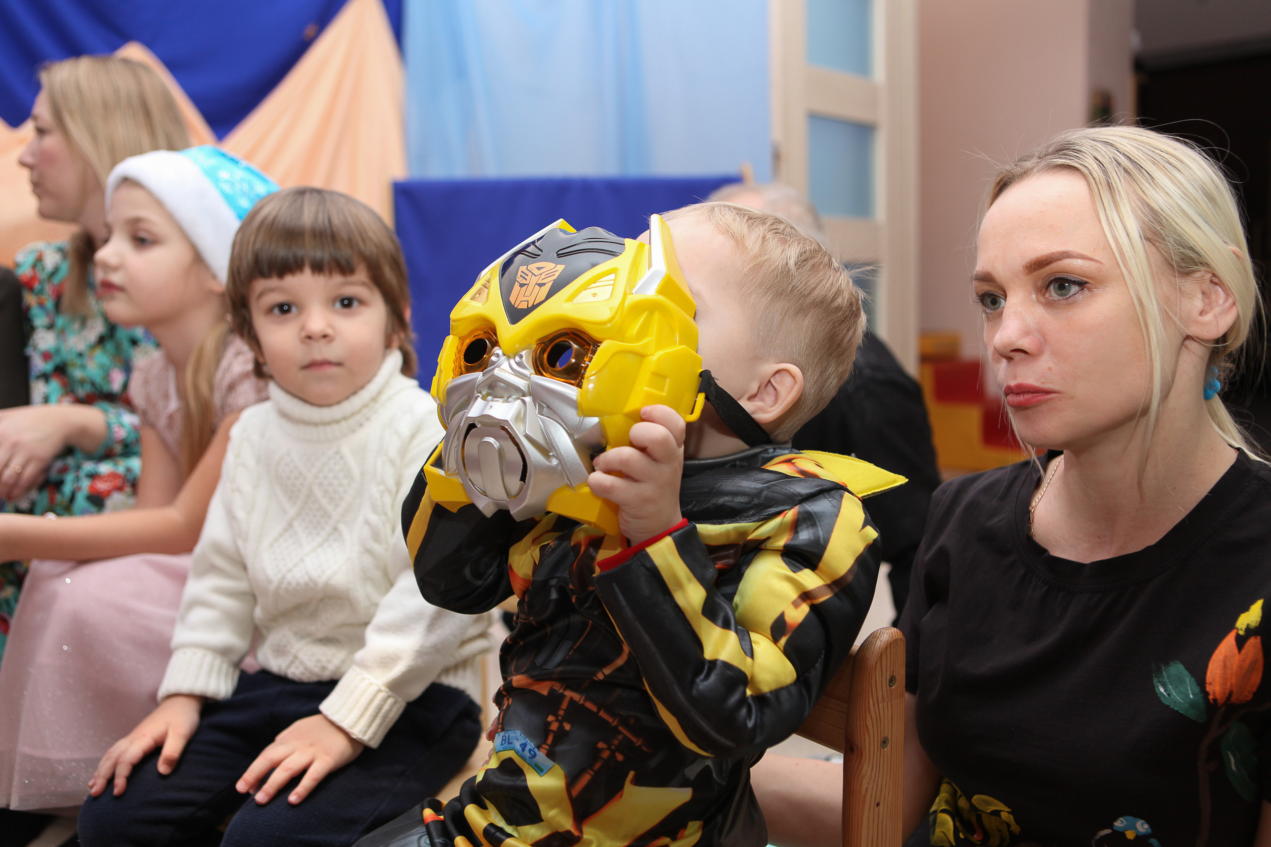 Новый год в Детском Саду Зернышко. Фотограф Дарья Локотко в Красноярске