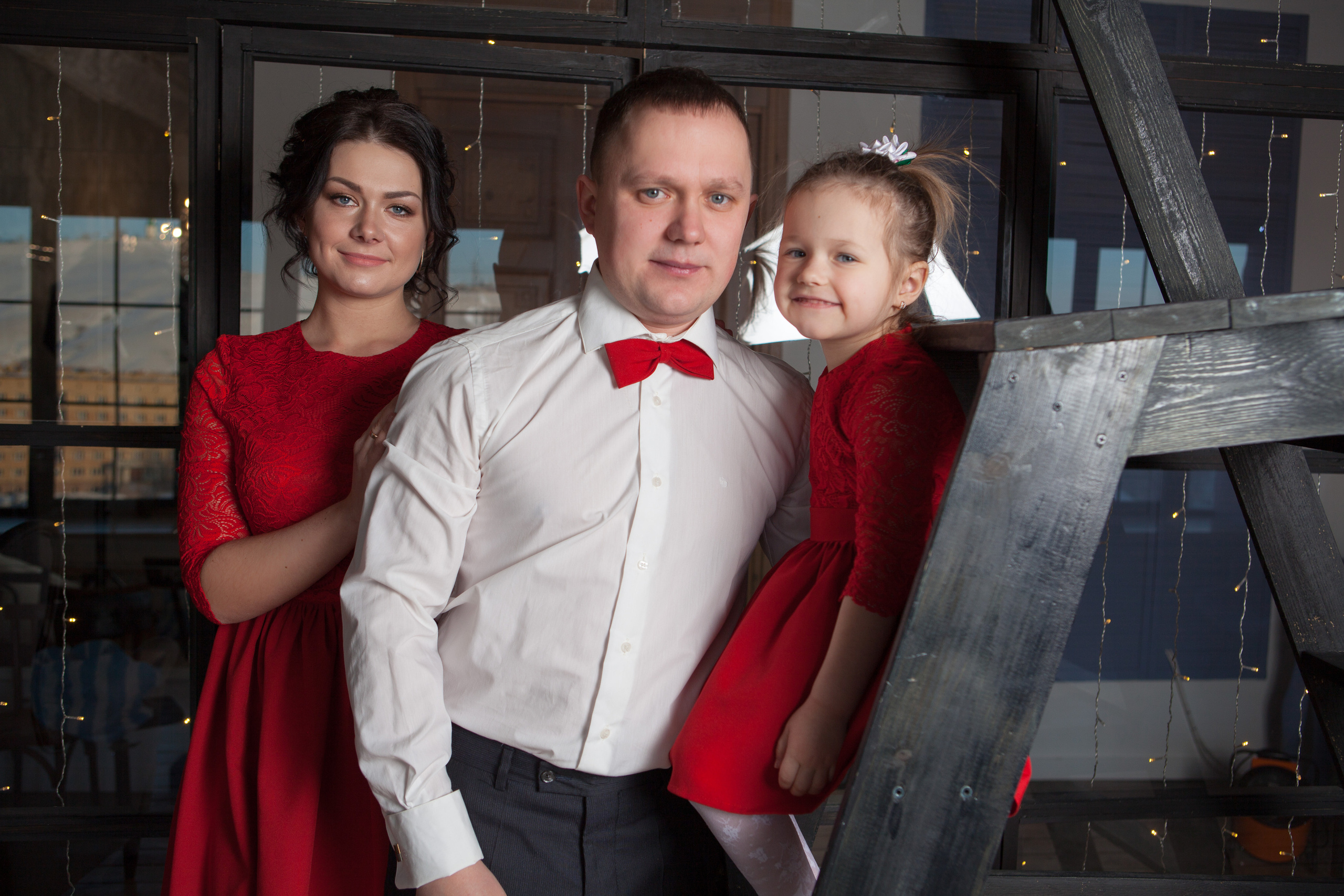 Анна и семья. Фотограф Дарья Локотко в Красноярске
