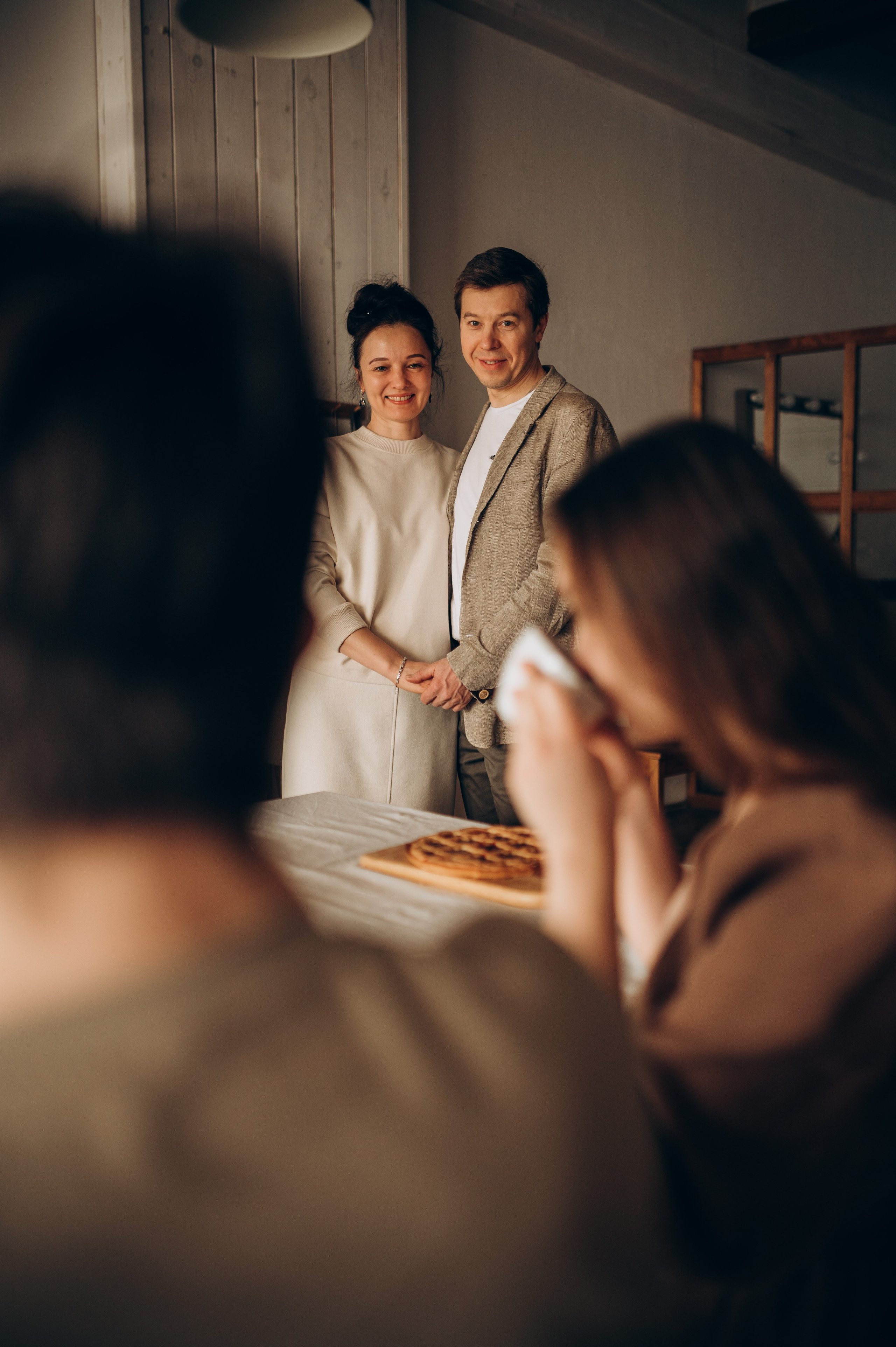 Уютная семейная съёмка в студии. Семейный фотограф в Домодедово и Москве Елена Пичугина