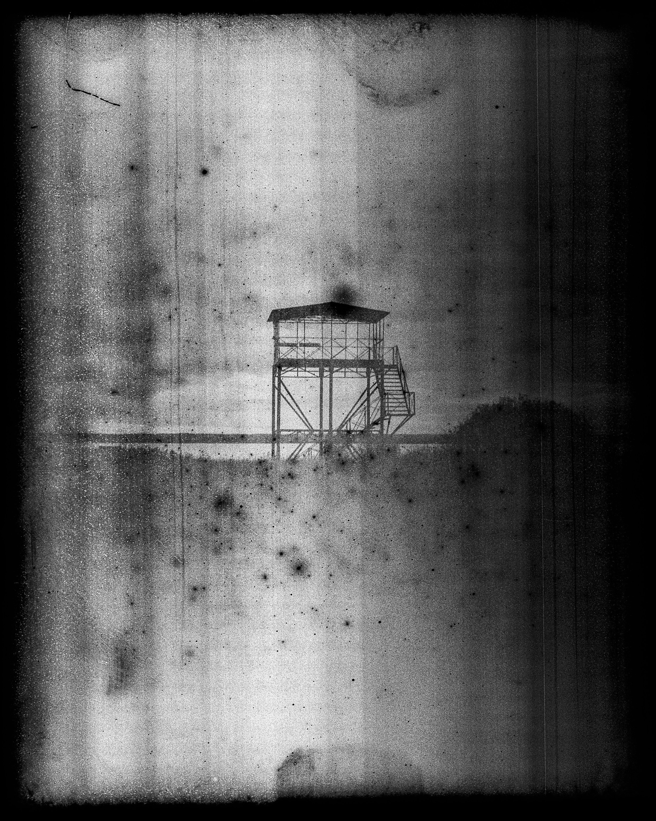 Glass plates. Darkroom aesthetics