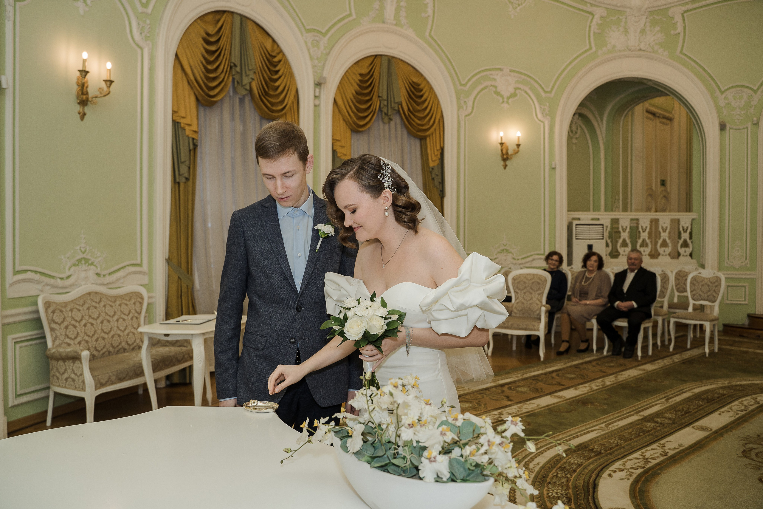 Фёдор и Алёна. Свадебный и семейный фотограф в Пушкине и Санкт-Петербурге Мария Филиппова