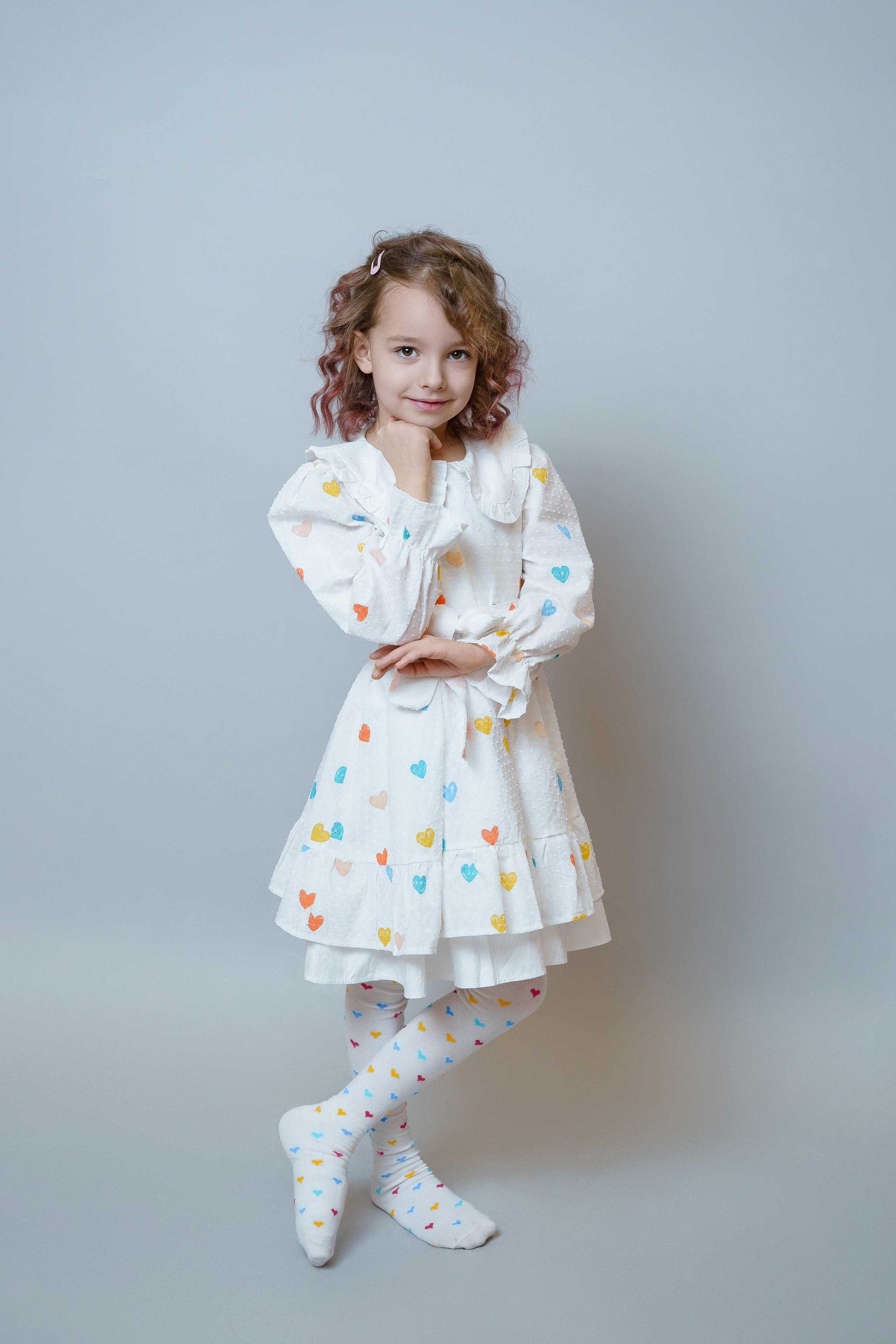 Студийная съемка в саду