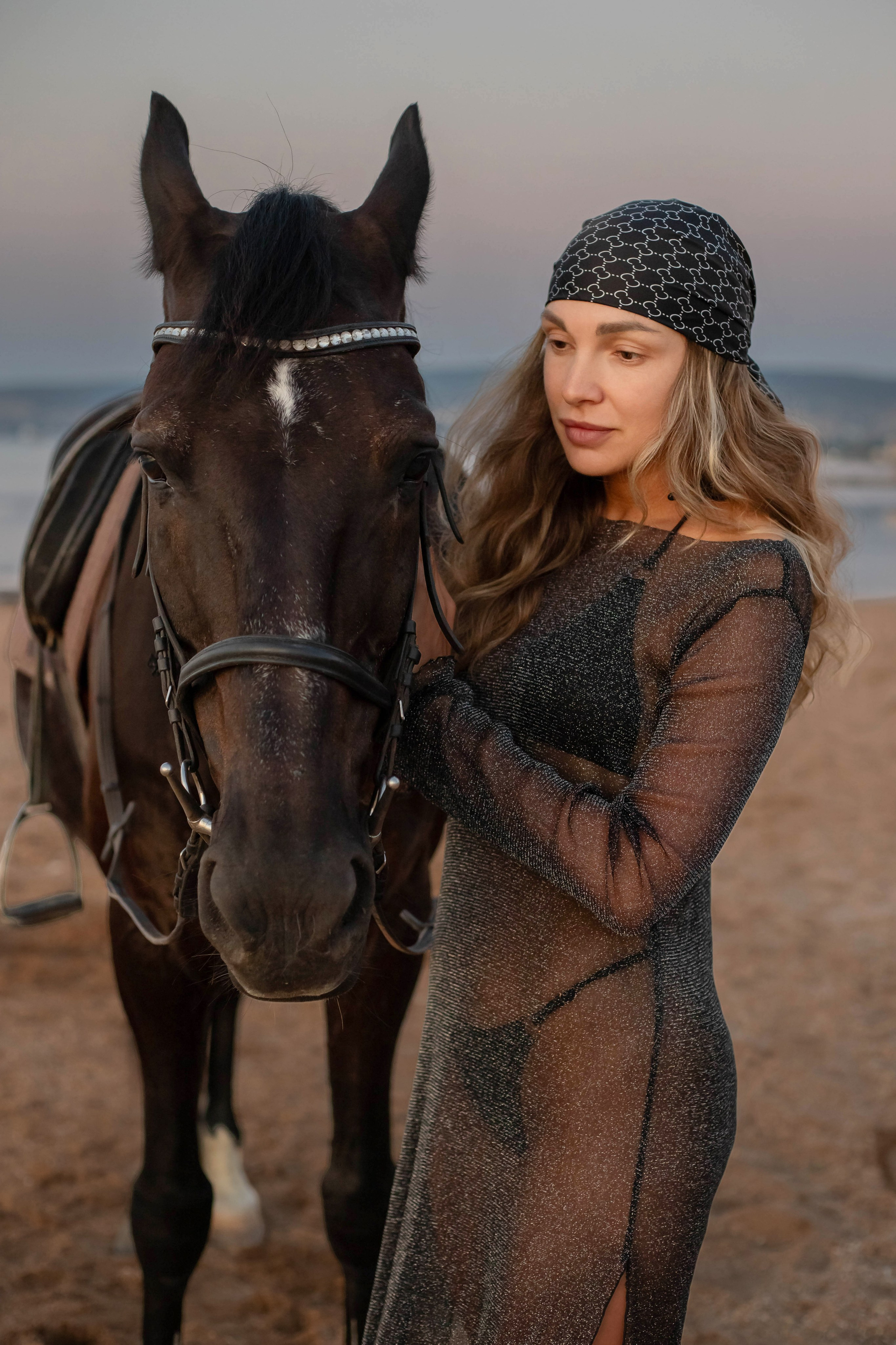 Фотосессия на море с лошадью. Фотограф в Феодосии Наталья Булгакова