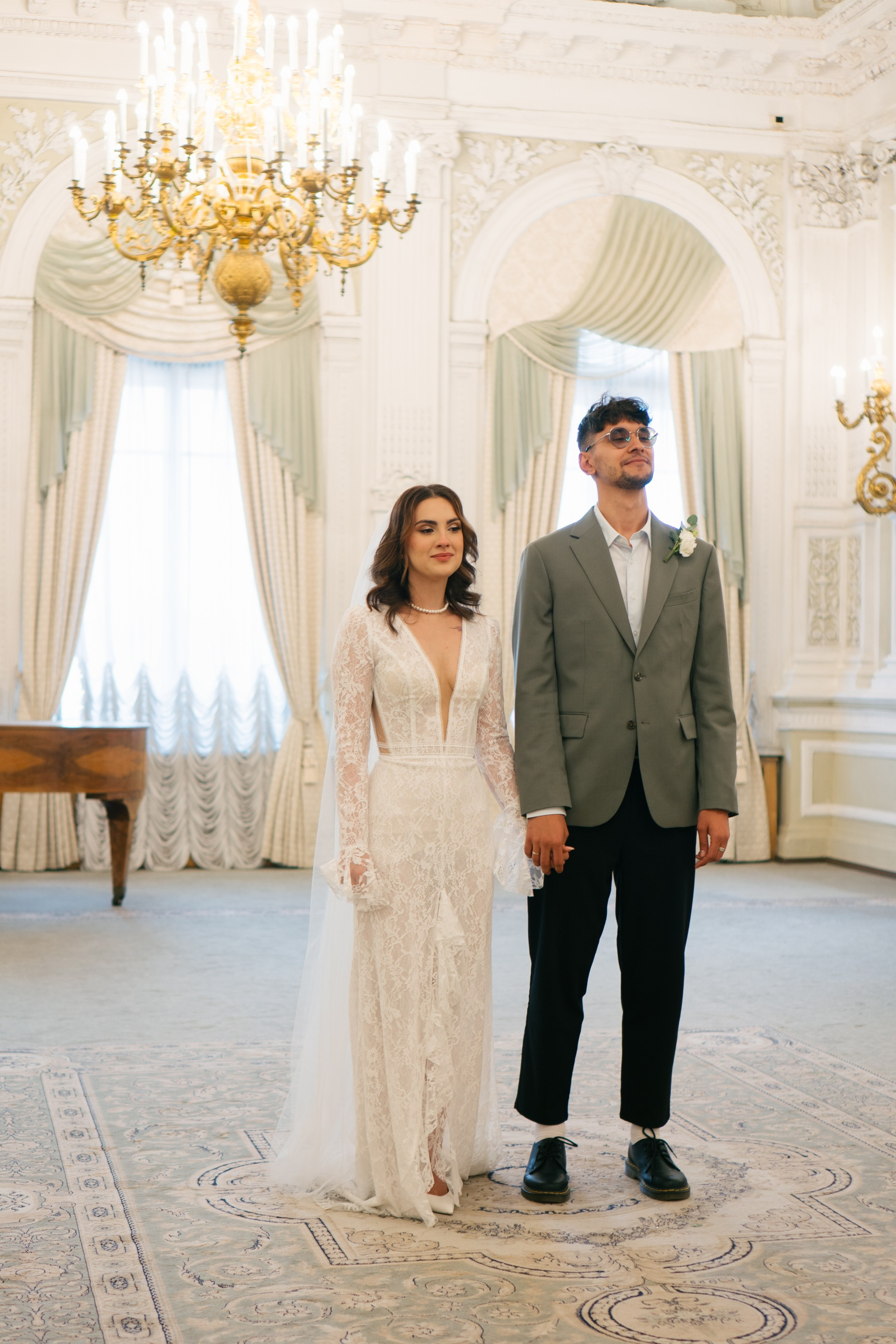 СВАДЕБНАЯ СЬЕМКА В ПЕРВОМ ДВОРЦЕ БРАКОСОЧЕТАНИЯ. Профессиональный фотограф, Санкт-Петербург — Виктория Богомолова