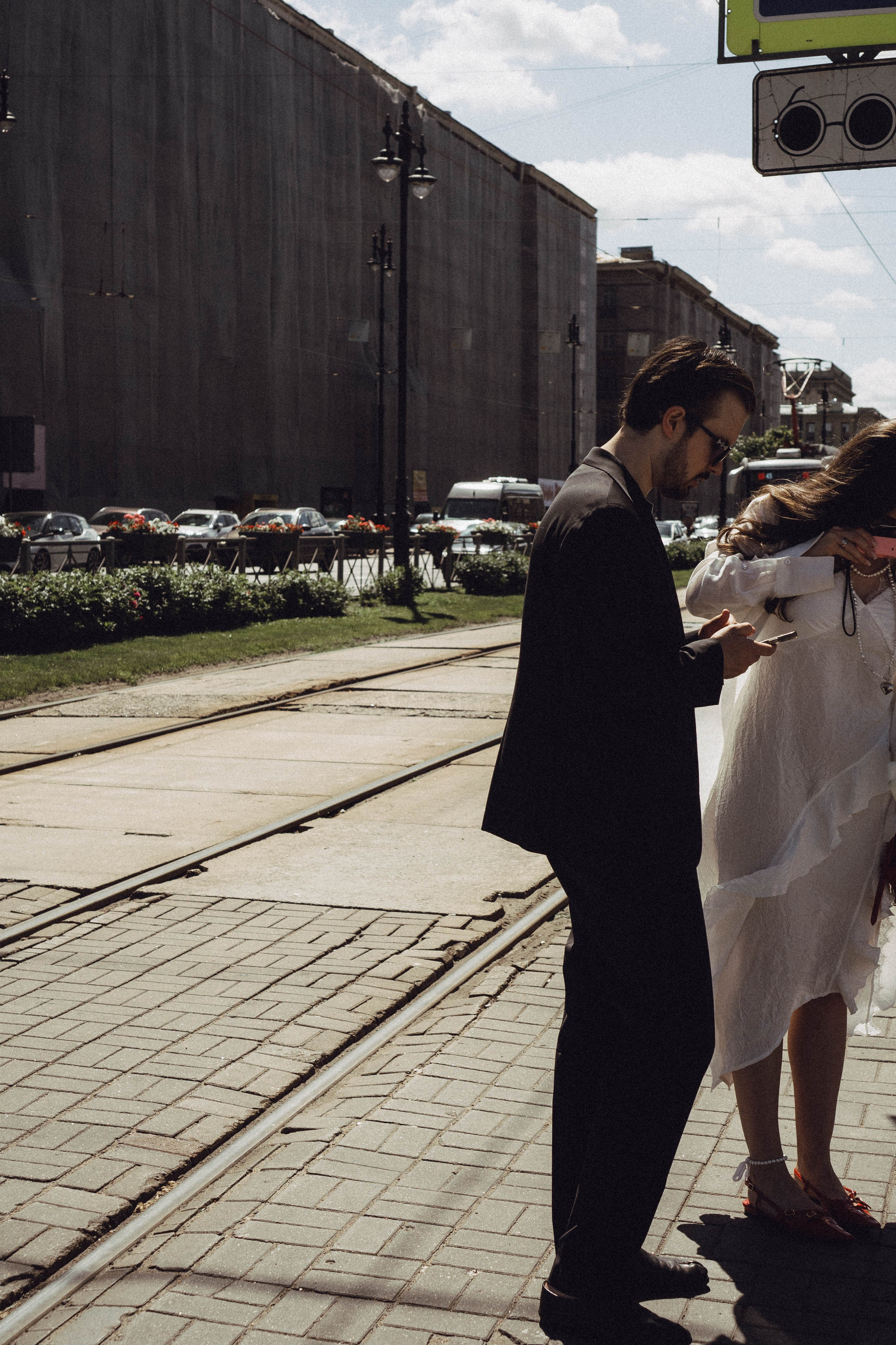 СВАДЕБНАЯ СЬЕМКА В ПАРКЕ ПОБЕДЫ И ПРОГУЛКА ПО МОСКОВСКОМУ ПРОСПЕКТУ. Профессиональный фотограф, Санкт-Петербург — Виктория Богомолова