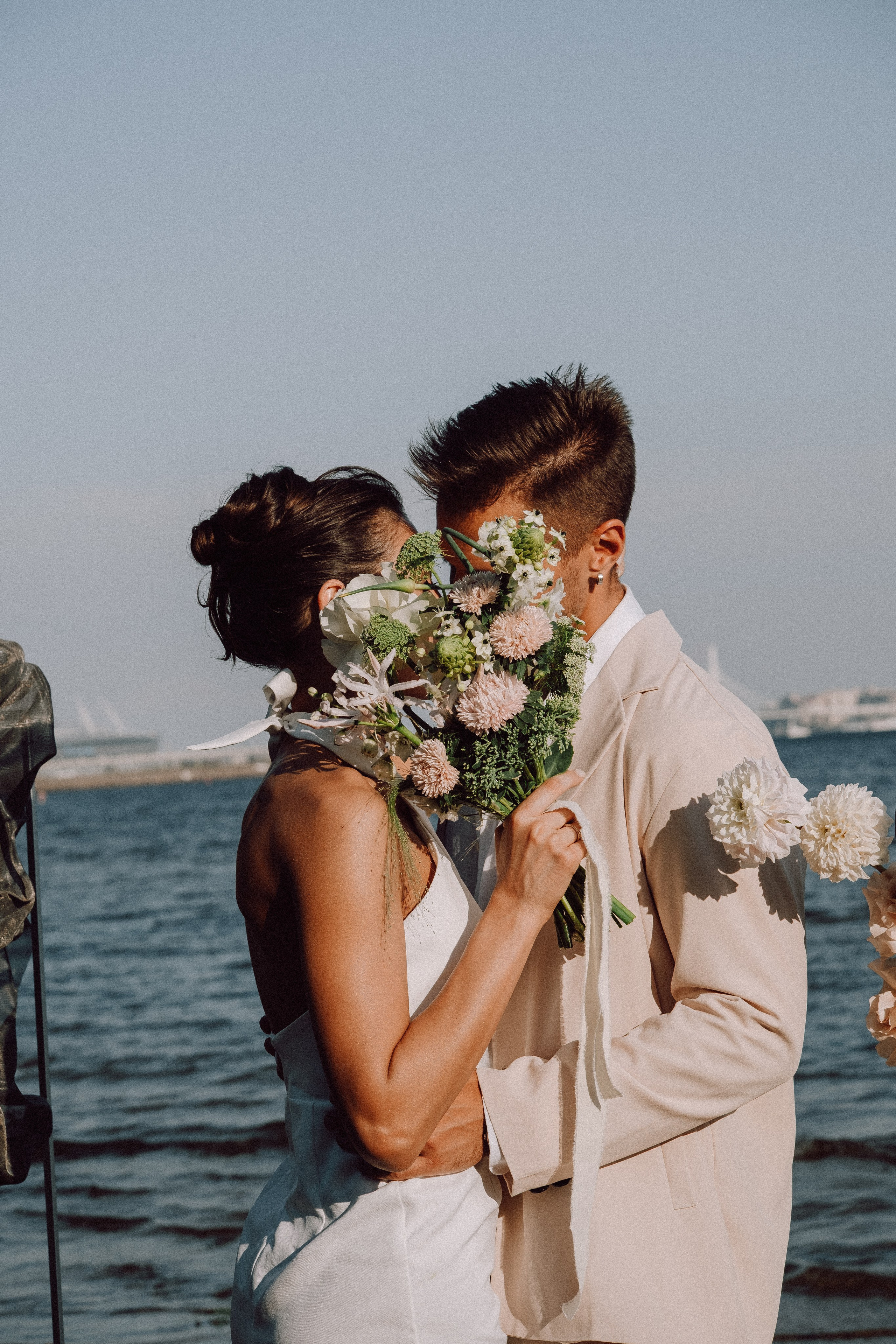 СВАДЕБНАЯ ФОТОСЕССИЯ ВЫЕЗДНОЙ ЦЕРЕМОНИИ (ФИНСКИЙ ЗАЛИВ). Профессиональный фотограф, Санкт-Петербург — Виктория Богомолова