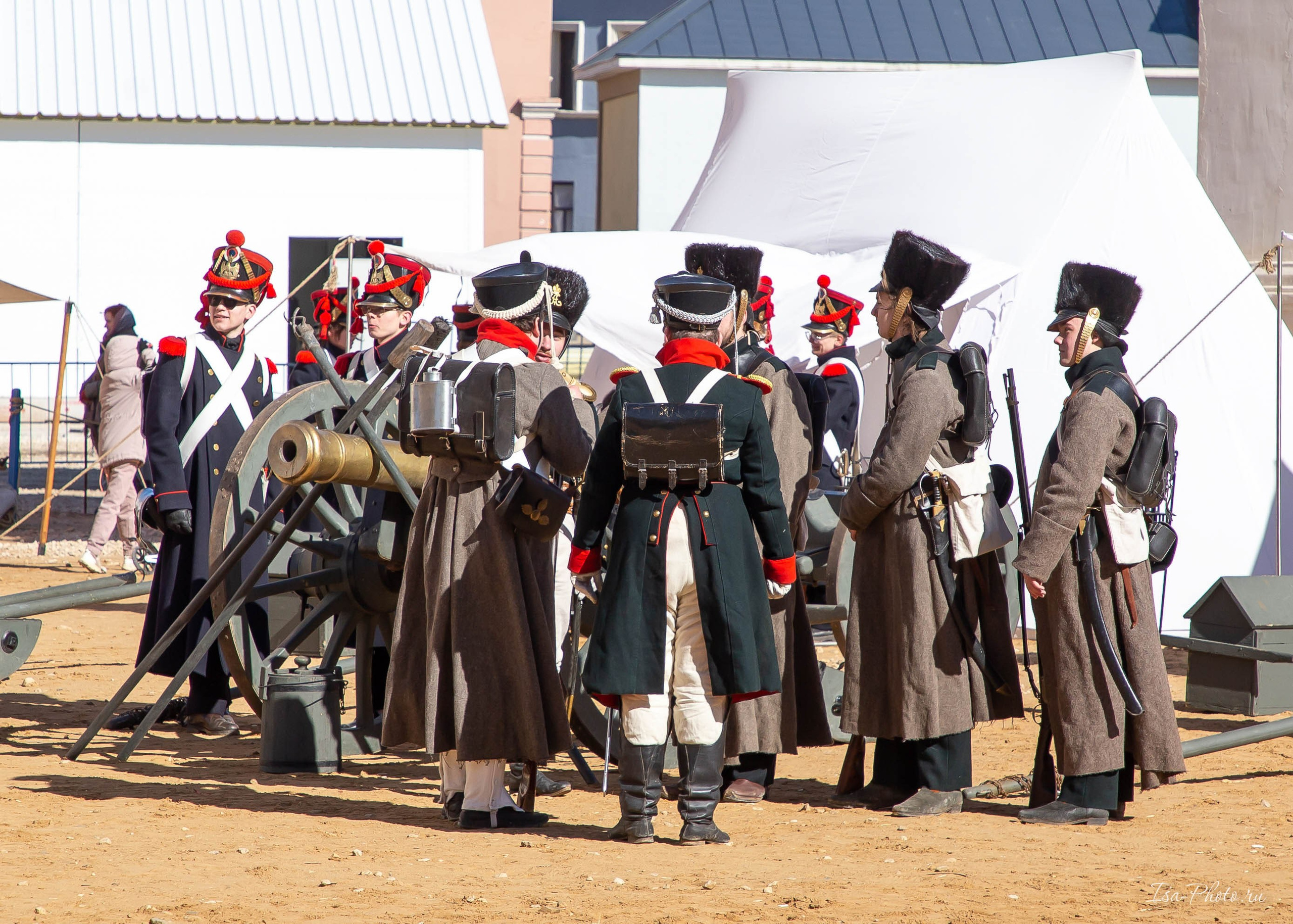 Реконструкция сражения 1812 года. Репортажный фотограф в Москве