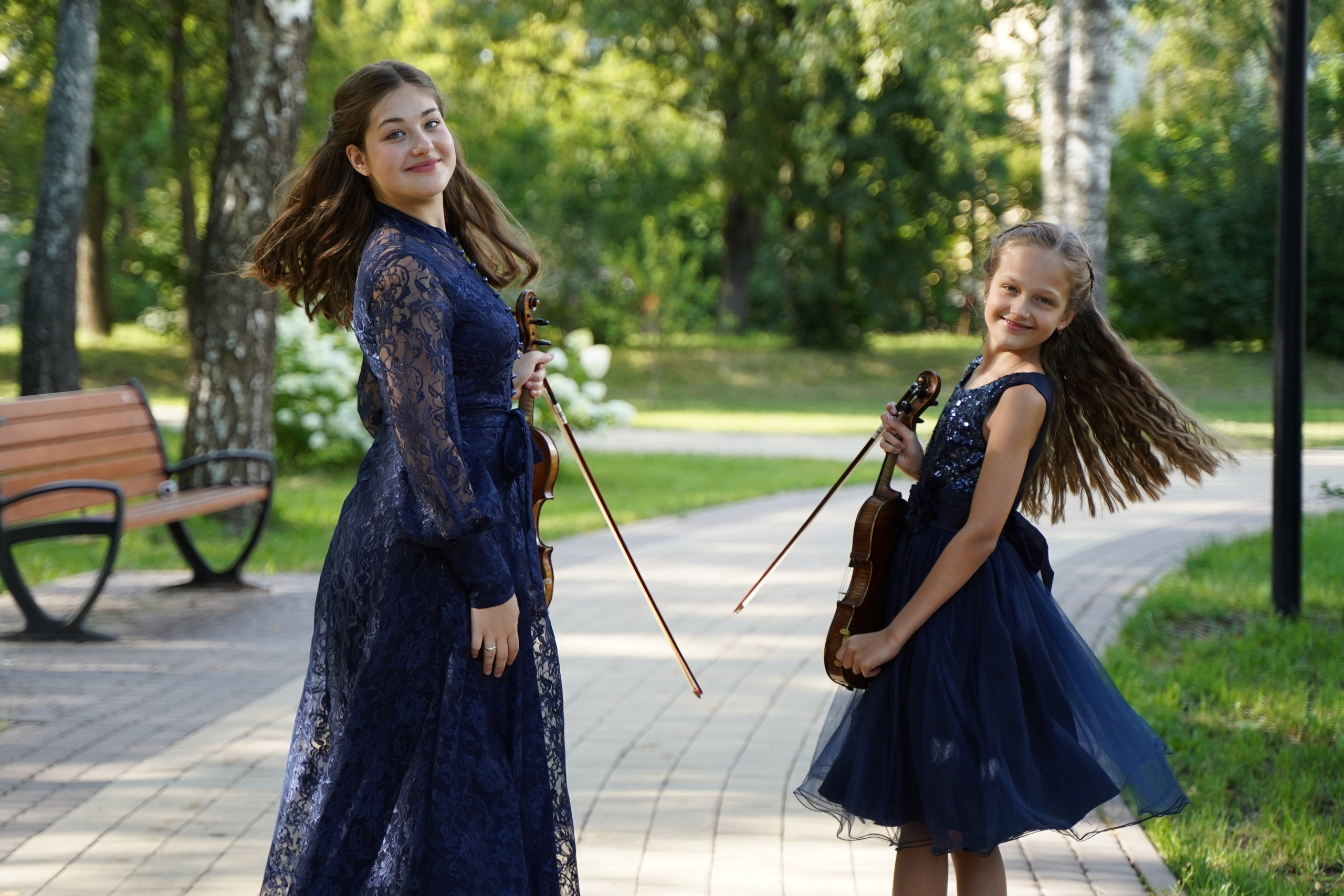 СКРИПАЧКИ. Фотограф Наталья Погодина в г. Обнинске